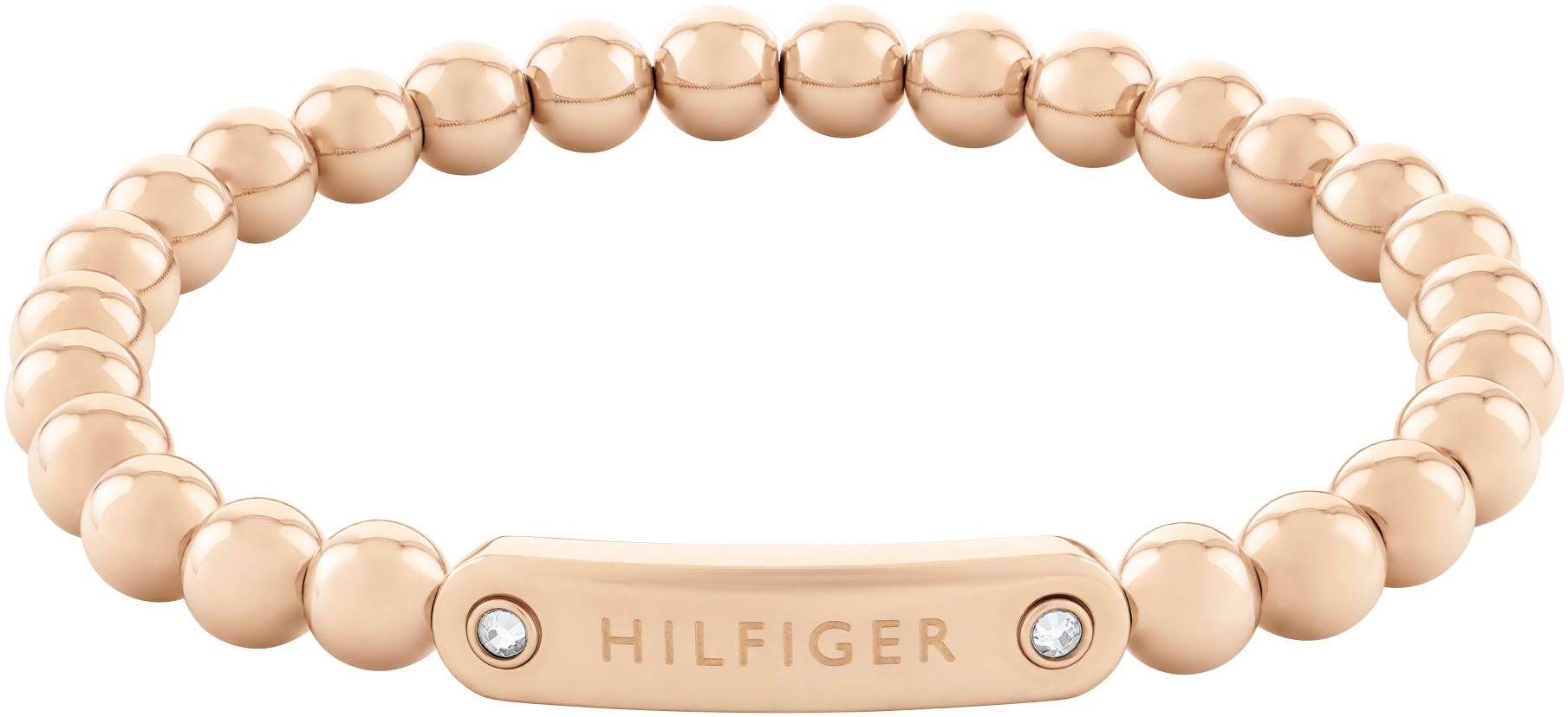 Tommy Hilfiger Armband METAL BEADS, mit Preciosa Crystal günstig online kaufen