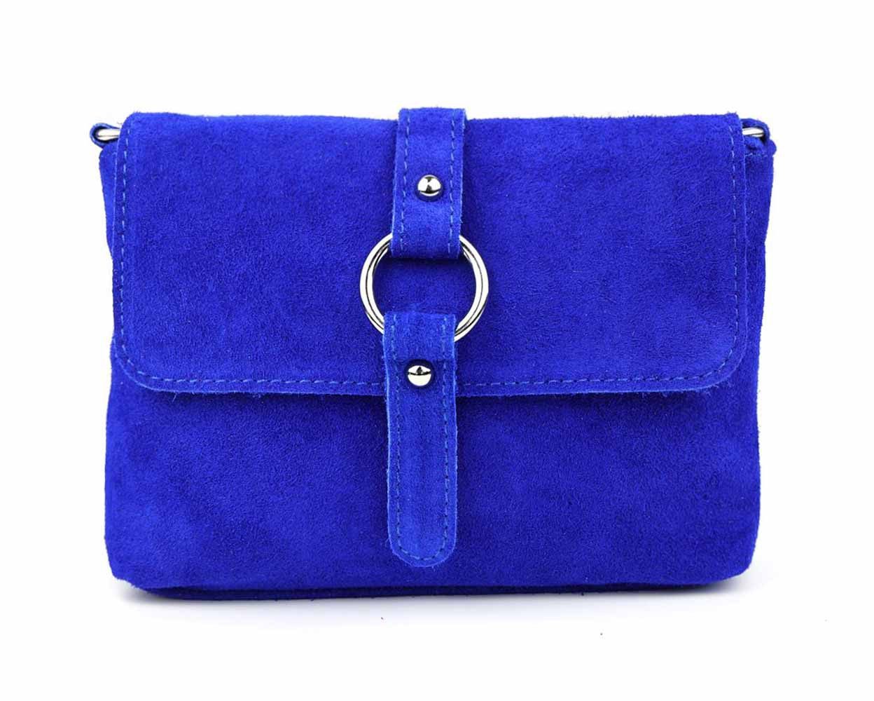 ITALYSHOP24 Schultertasche Made in Italy Damen Leder Tasche Umhängetasche Handtasche CrossOver, Schultertasche CrossBody Wildleder Abendtasche Echtleder Messenger