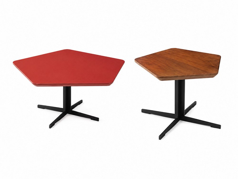 Beistelltisch Italienische Designer Beistelltische aus Holz, rund, modern