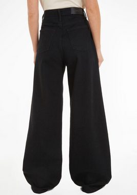 Calvin Klein Weite Jeans HR WIDE - SOFT BLACK