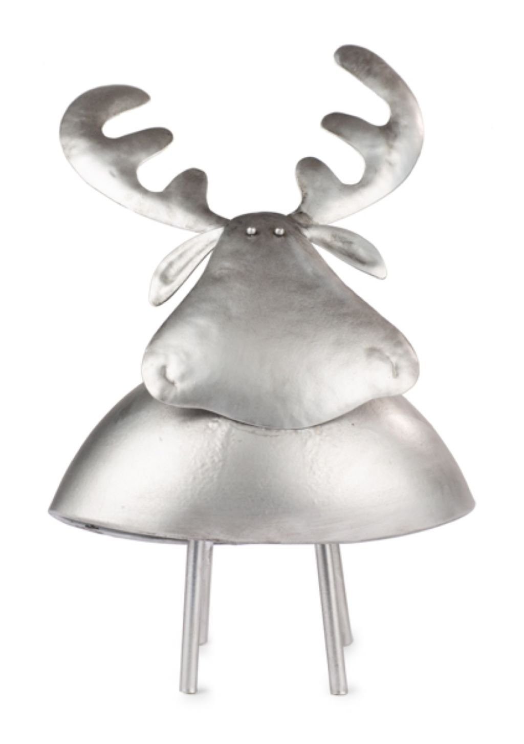 Baden Weihnachtsfigur Lustiger Elch auf Spirale - Gr. 2: H 30