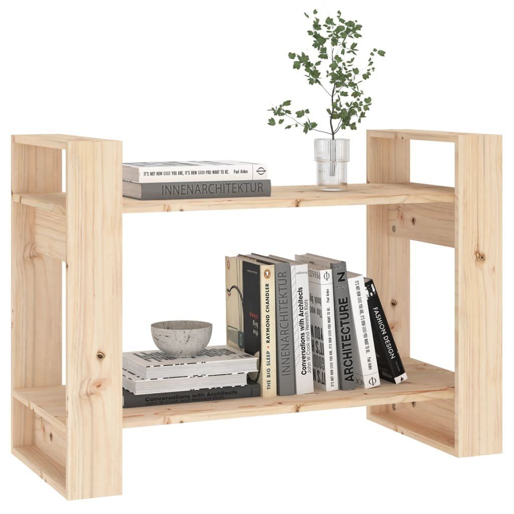 Massivholz furnicato Bücherregal cm 80x35x56,5 Bücherregal/Raumteiler Kiefer