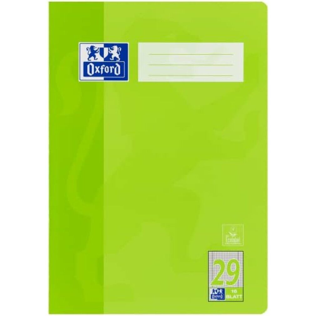 OXFORD Collegeblock 100050399 Notenheft A4 8Bl m.Hilfslinien