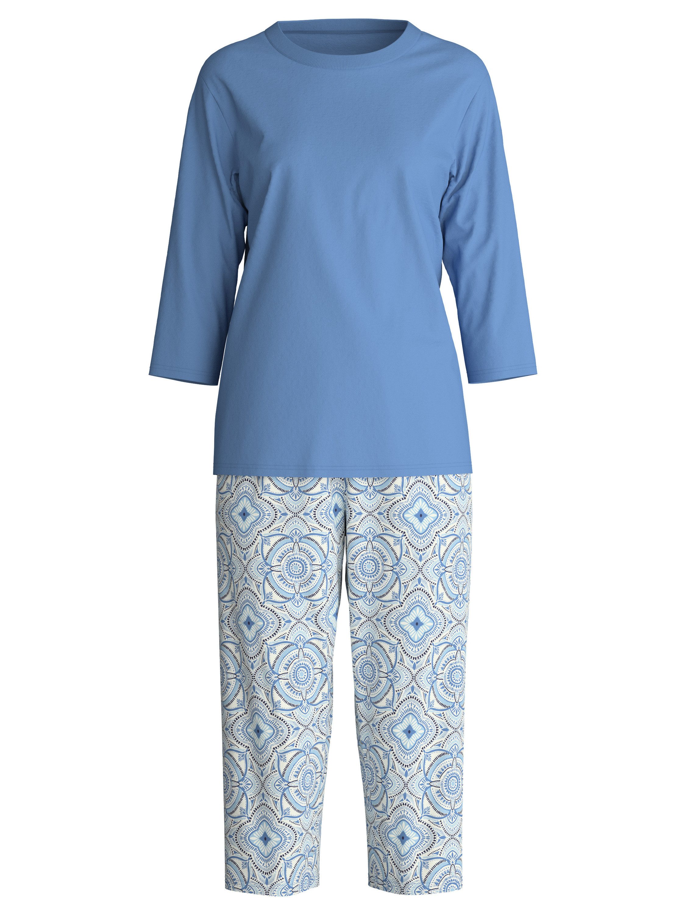 CALIDA Capri-Pyjama Cotton Stripes Damen (2 günstig online kaufen