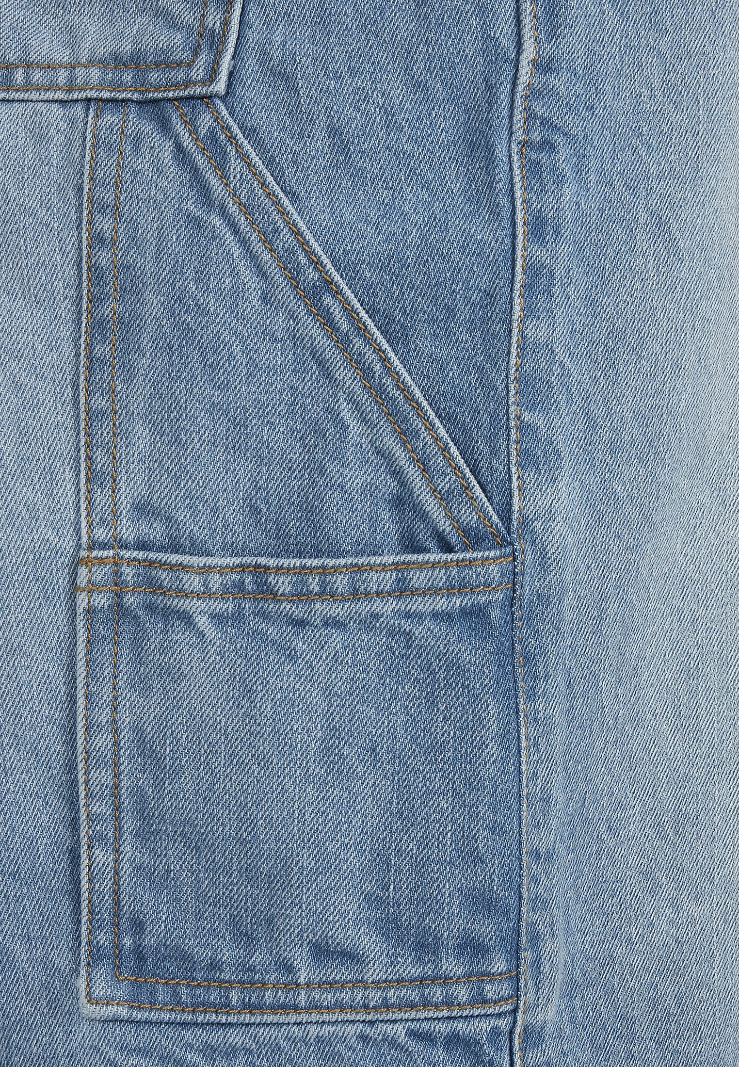 URBAN CLASSICS Stoffhose lighter (1-tlg) Shorts washed Carpenter Herren Jeans