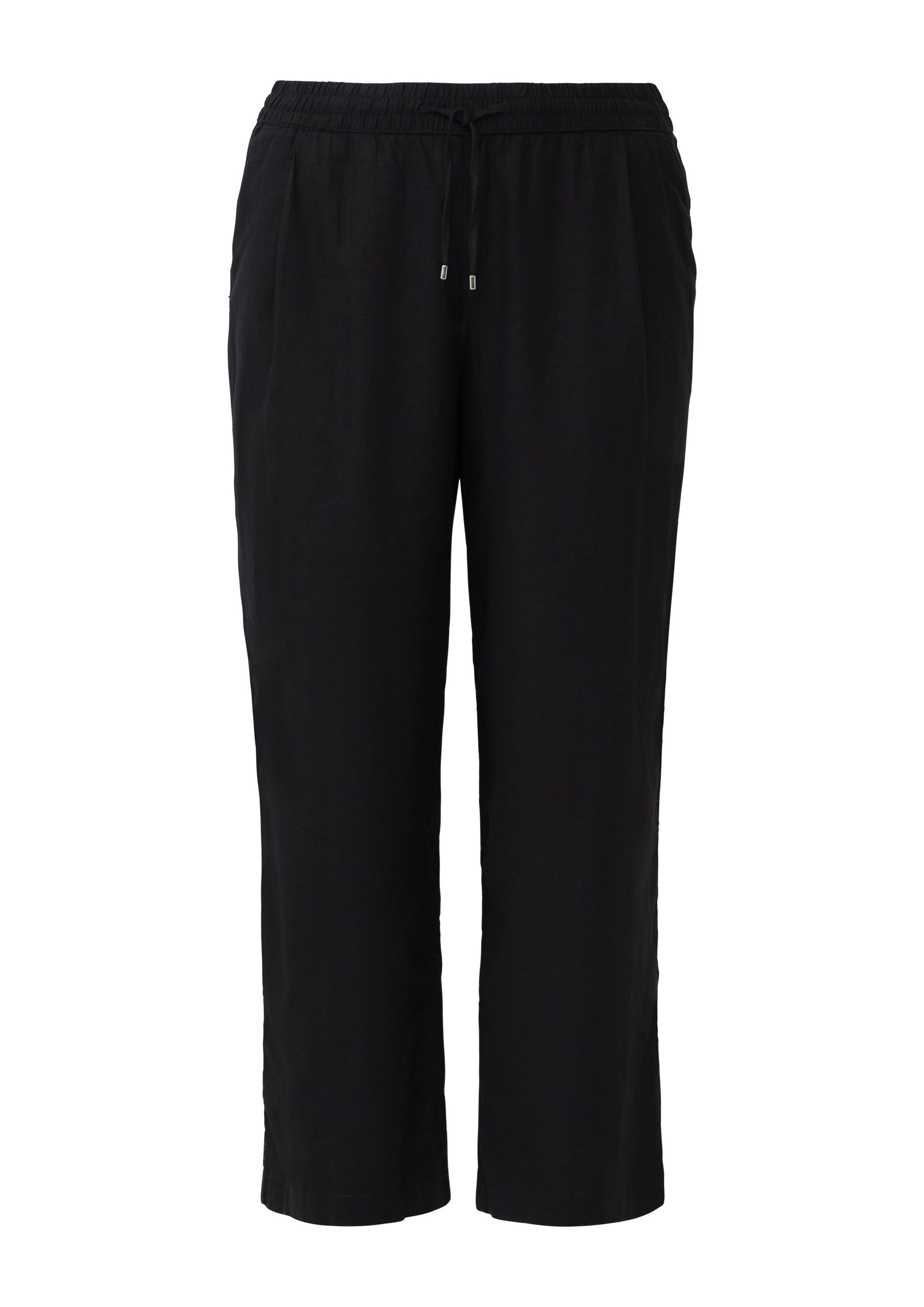 s.Oliver Chinos Hose Leichte Leinenmix-Hose mit Elastikbund günstig online kaufen