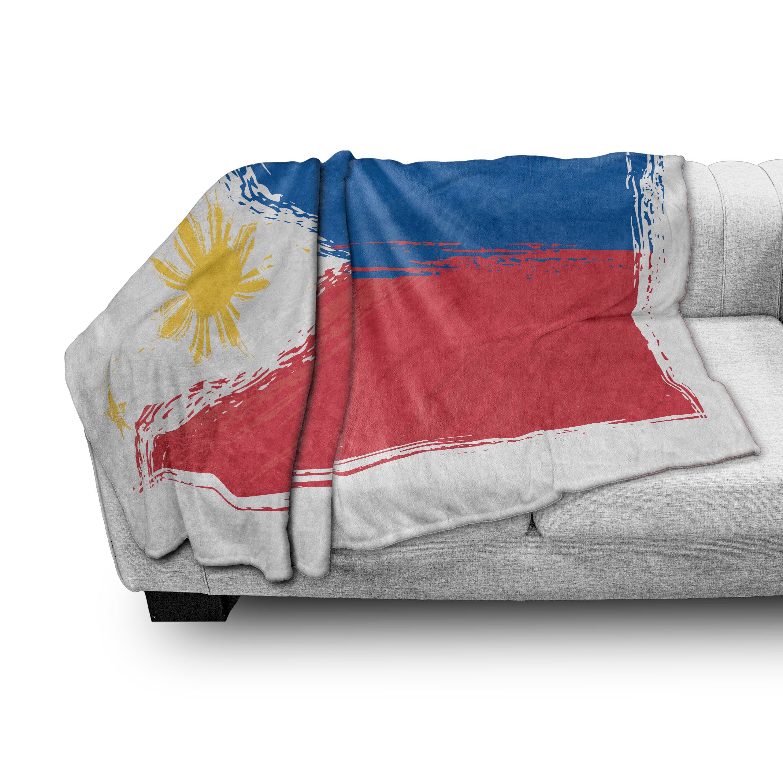 Plüsch den Innen- und Nationalflagge Abakuhaus, Gemütlicher Filipino Außenbereich, für Wohndecke