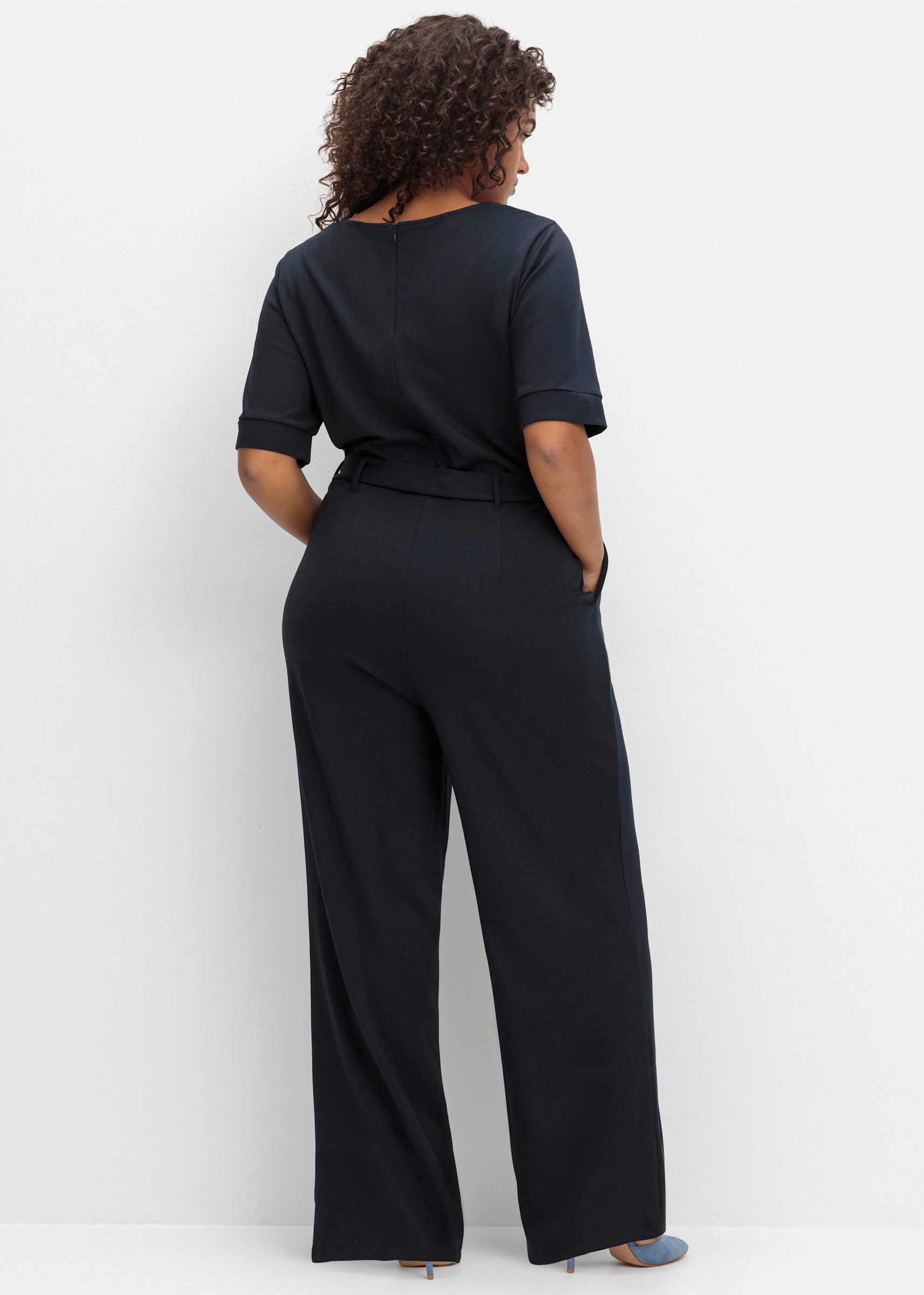 sheego by Joe Browns Jumpsuit Jumpsuit . Innenbeinlänge ca. 70 cm günstig online kaufen