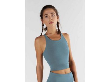 TRUE NORTH Tanktop TRUE NORTH Bio-Damen-Crop-Top mit Rundhalsausschni