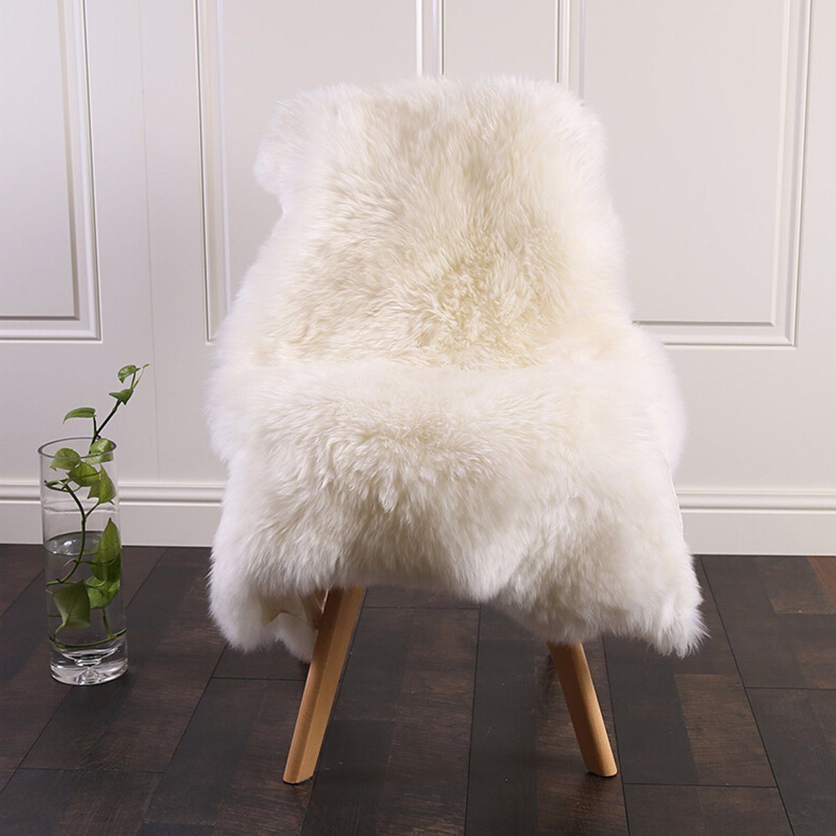 Woltu Teppich, Öko Lammfell Schaffell Teppich Bettvorleger echtes Naturfell günstig online kaufen