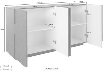 INOSIGN Sideboard PING, Breite 162,5 cm