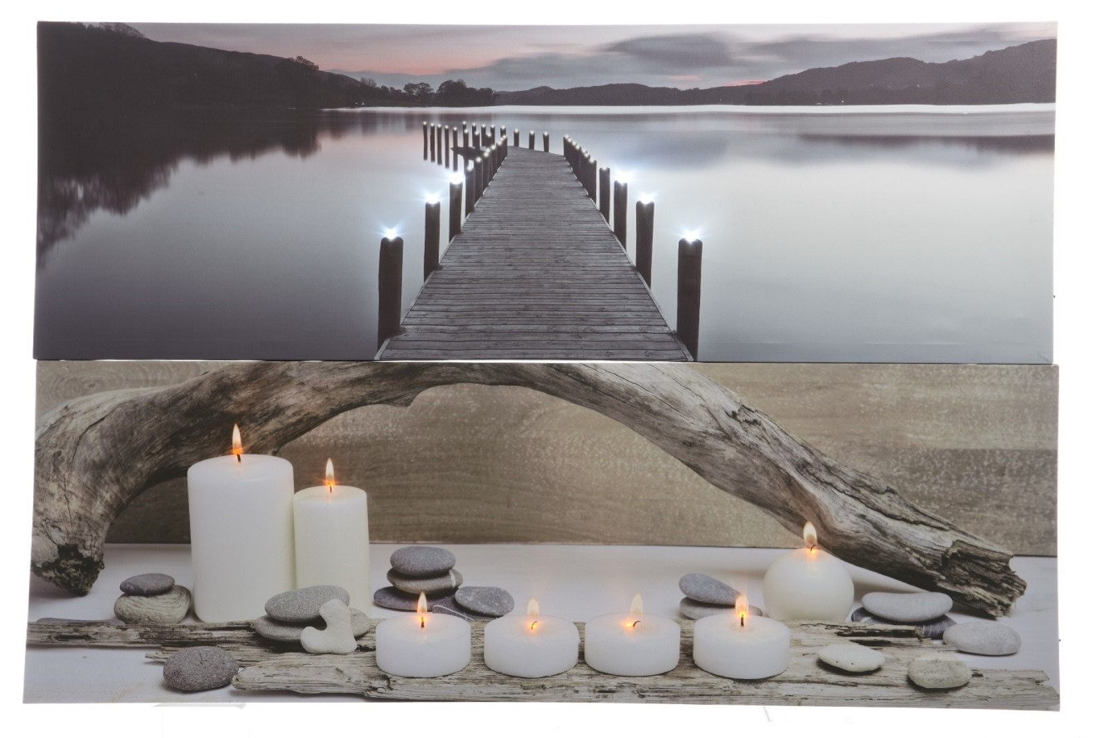 Kaemingk LED-Bild LED Leinwand 6 LED die leuchten Batteriebetrieben