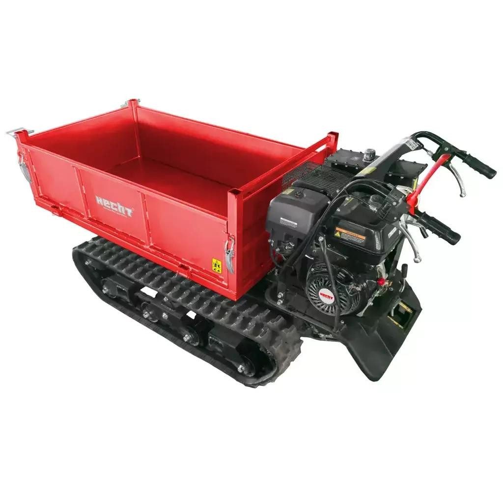 Hecht Dumper HECHT 2980 Raupendumper mit Hydraulik-Hebebühne, 800 kg, 4-Takt-Motor, Qualitätswerkzeug