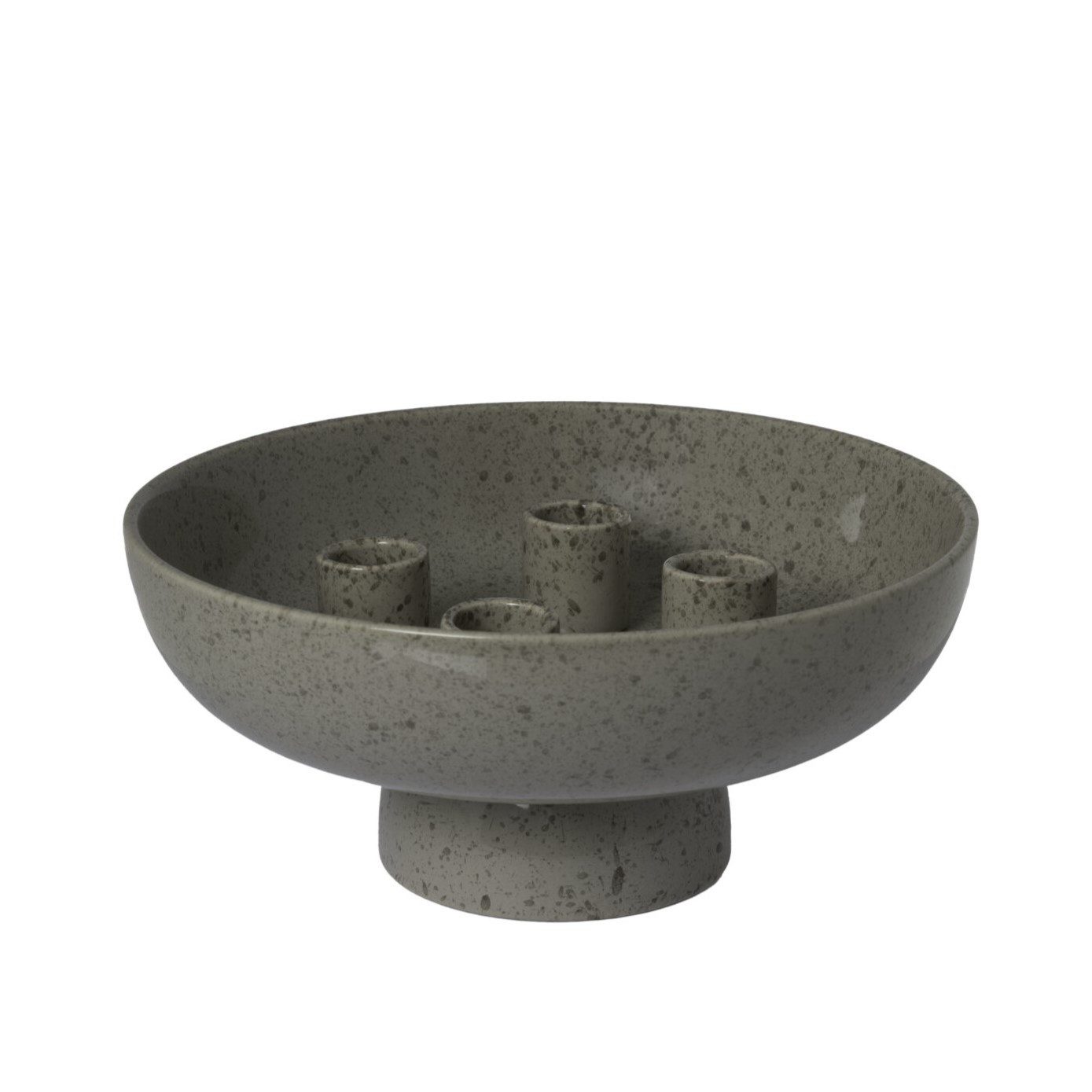 Storefactory Scandinavia Kerzenständer Storefactory Kerzenhalter GRANHAMMAR 4er glänzend natur, Ø 21x9cm