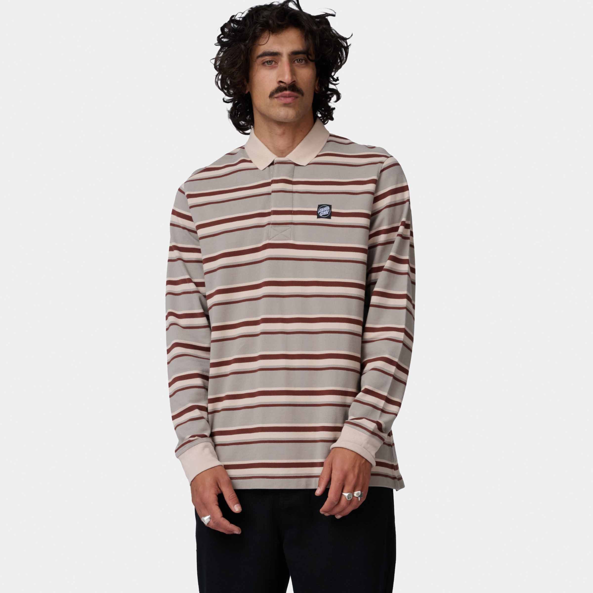 Santa Cruz Longsleeve CERA LS POLO für sportliche Aktivitäten, sportlicher Stil, aus Baumwolle