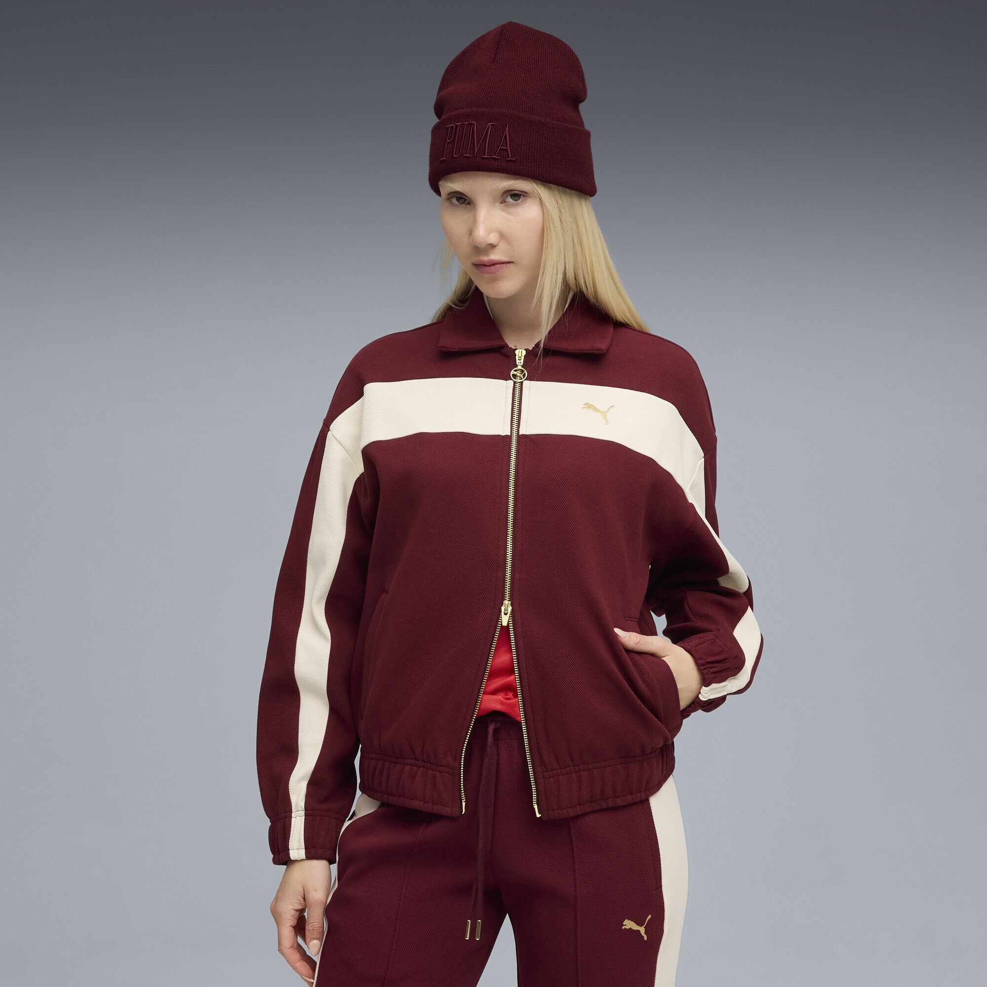 PUMA Trainingsjacke T7 Relaxed Trainingsjacke Damen günstig online kaufen