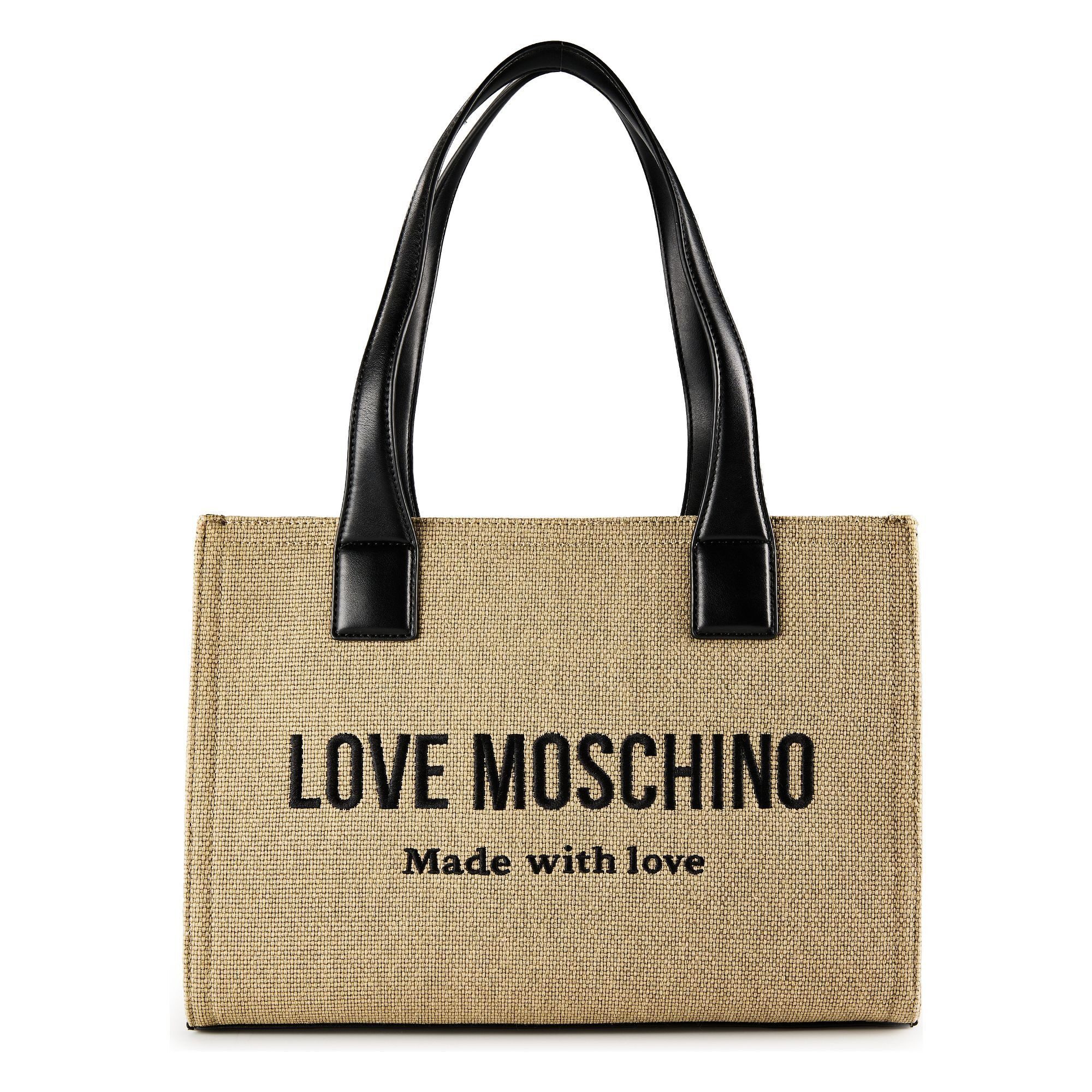 LOVE MOSCHINO Shopper Cargo Canvas, Baumwolle