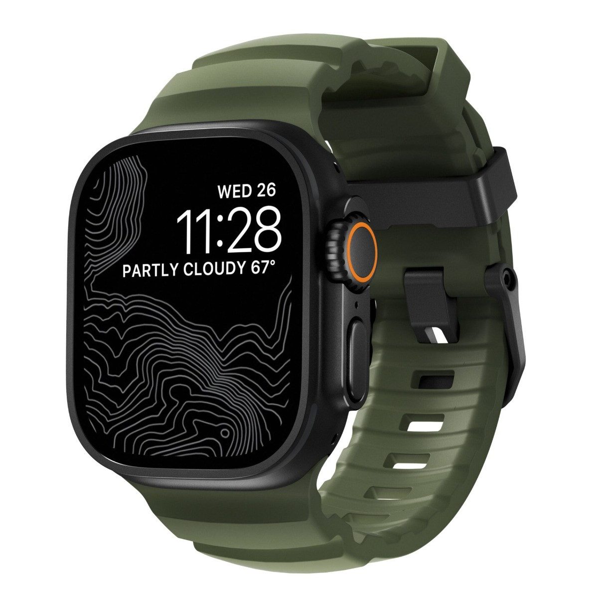 Nomad Wechselarmband Rocky Point Band, für Apple Watch, 42/44/45/49 mm