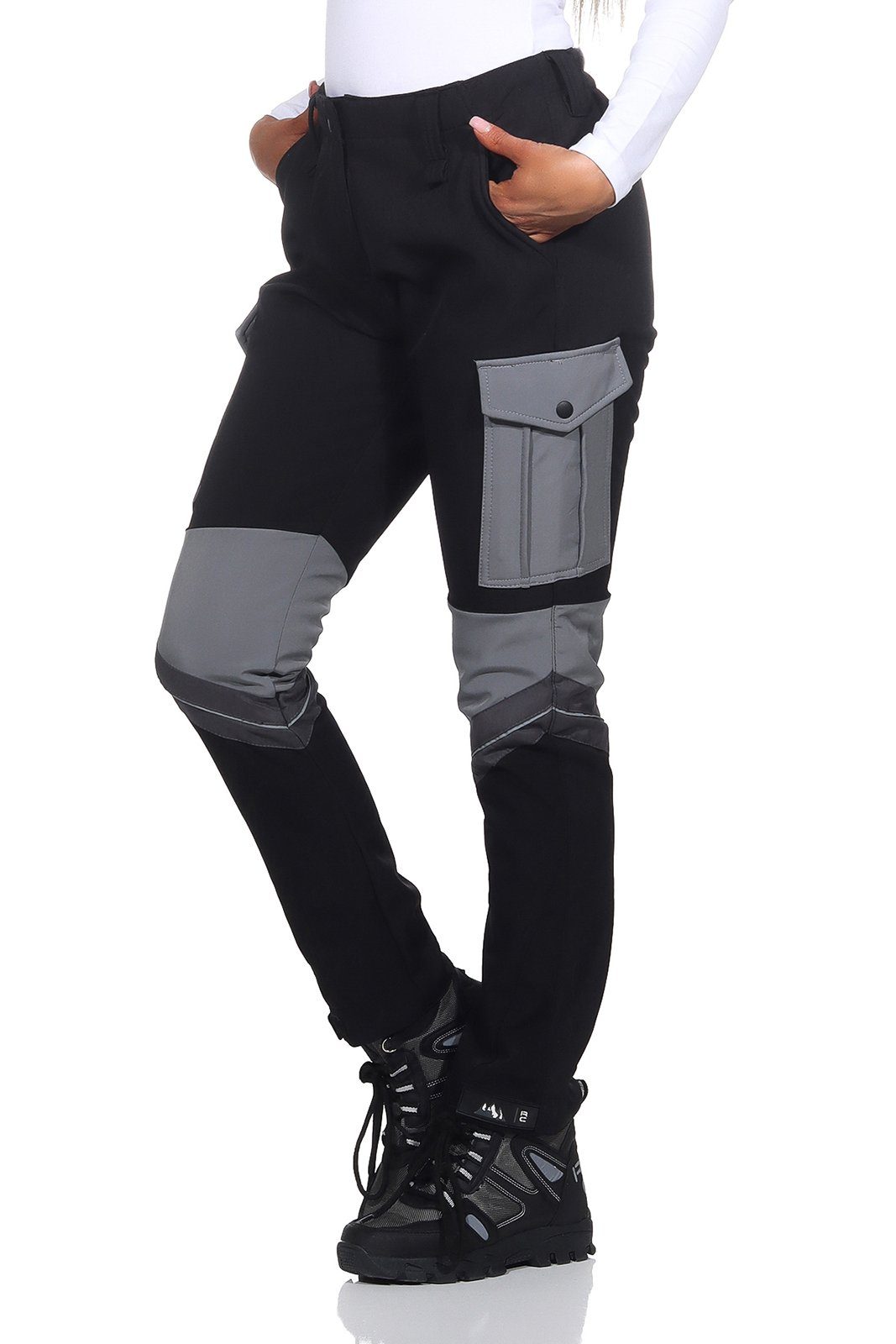 Rock Creek Softshellhose Damen Outdoor Wanderhose D-483