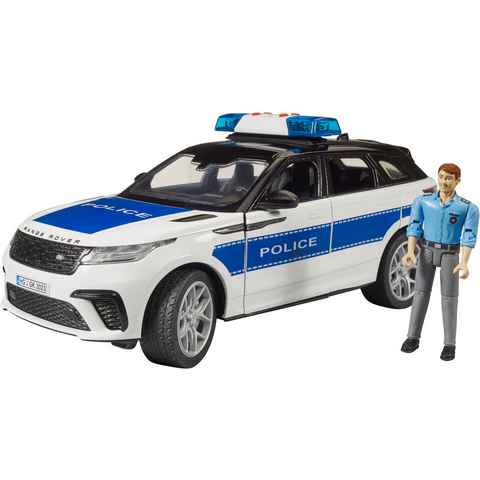 Bruder® Spielzeug-Auto Range Rover Velars Polizei 1:16 mit Polizist (02890), Mit Licht und Sound; Made in Europe