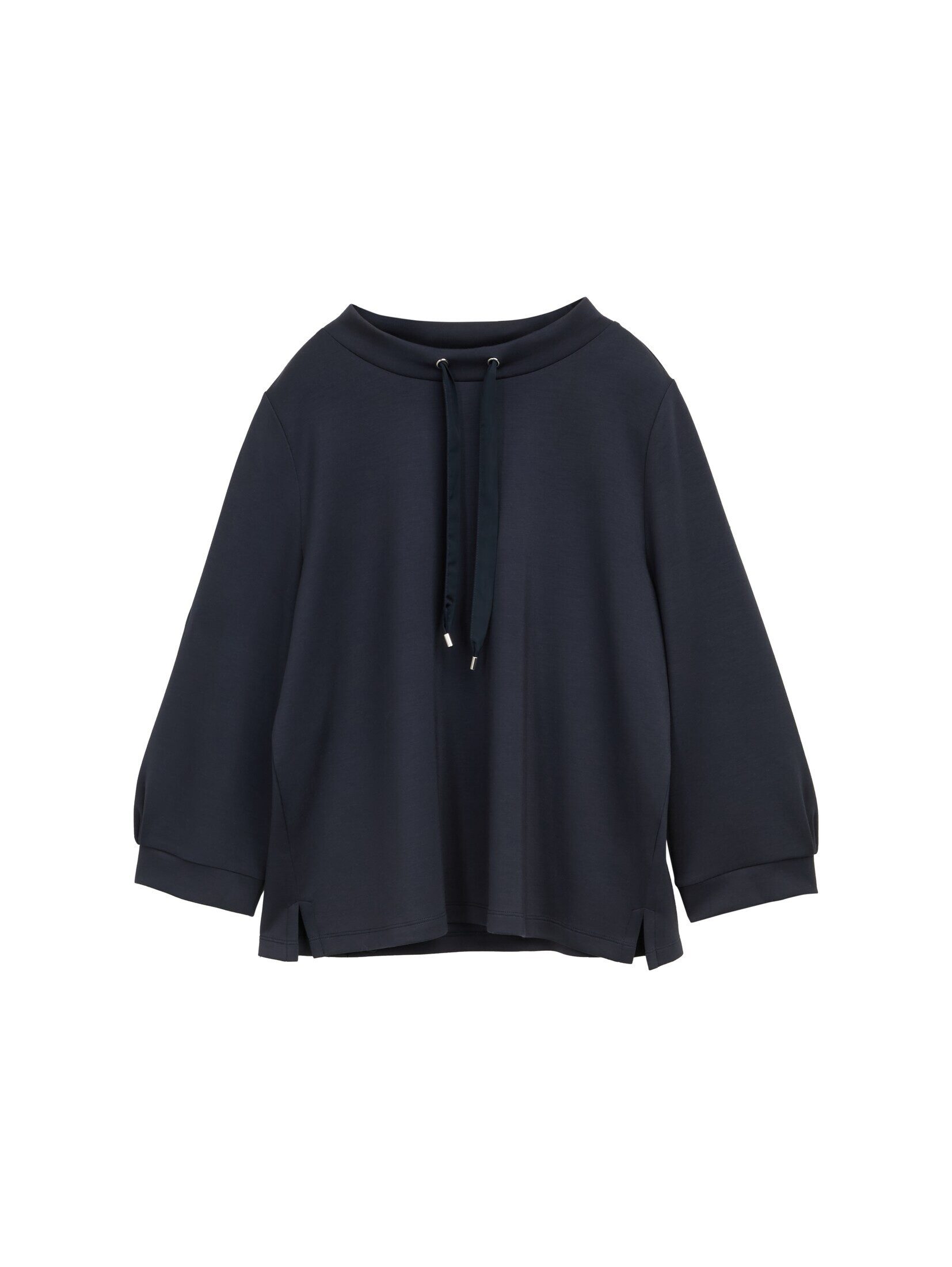 TOM TAILOR 3/4-Arm-Shirt Scuba Langarmshirt mit günstig online kaufen