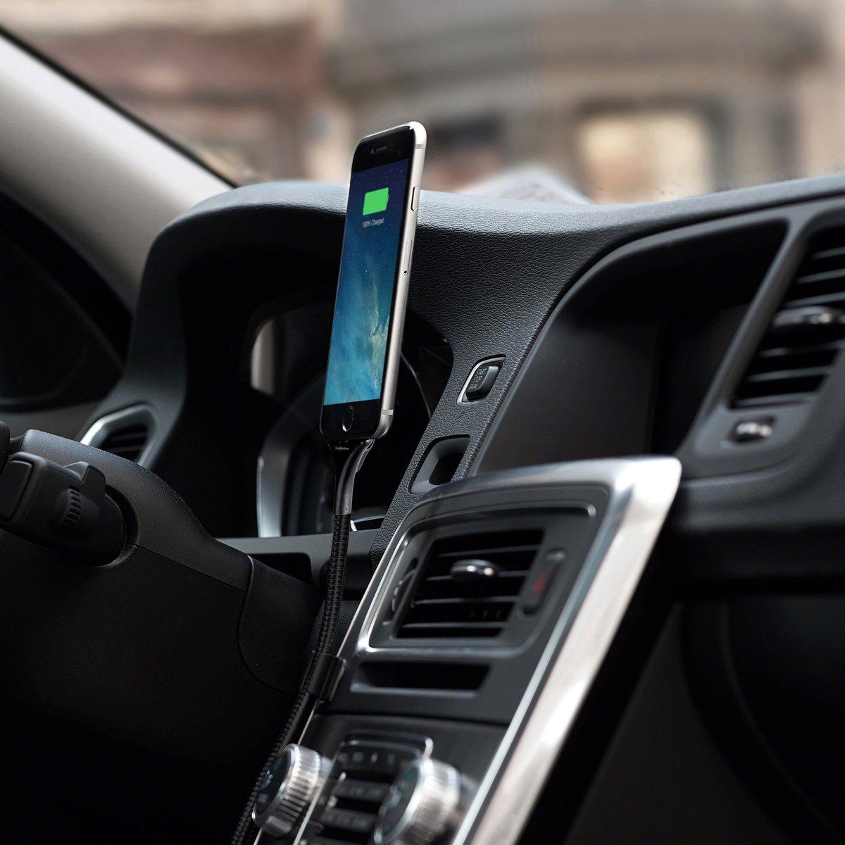 FUSECHICKEN FUSECHICKEN Bobine Auto iPhone Dock Kabel Smartphone-Kabel