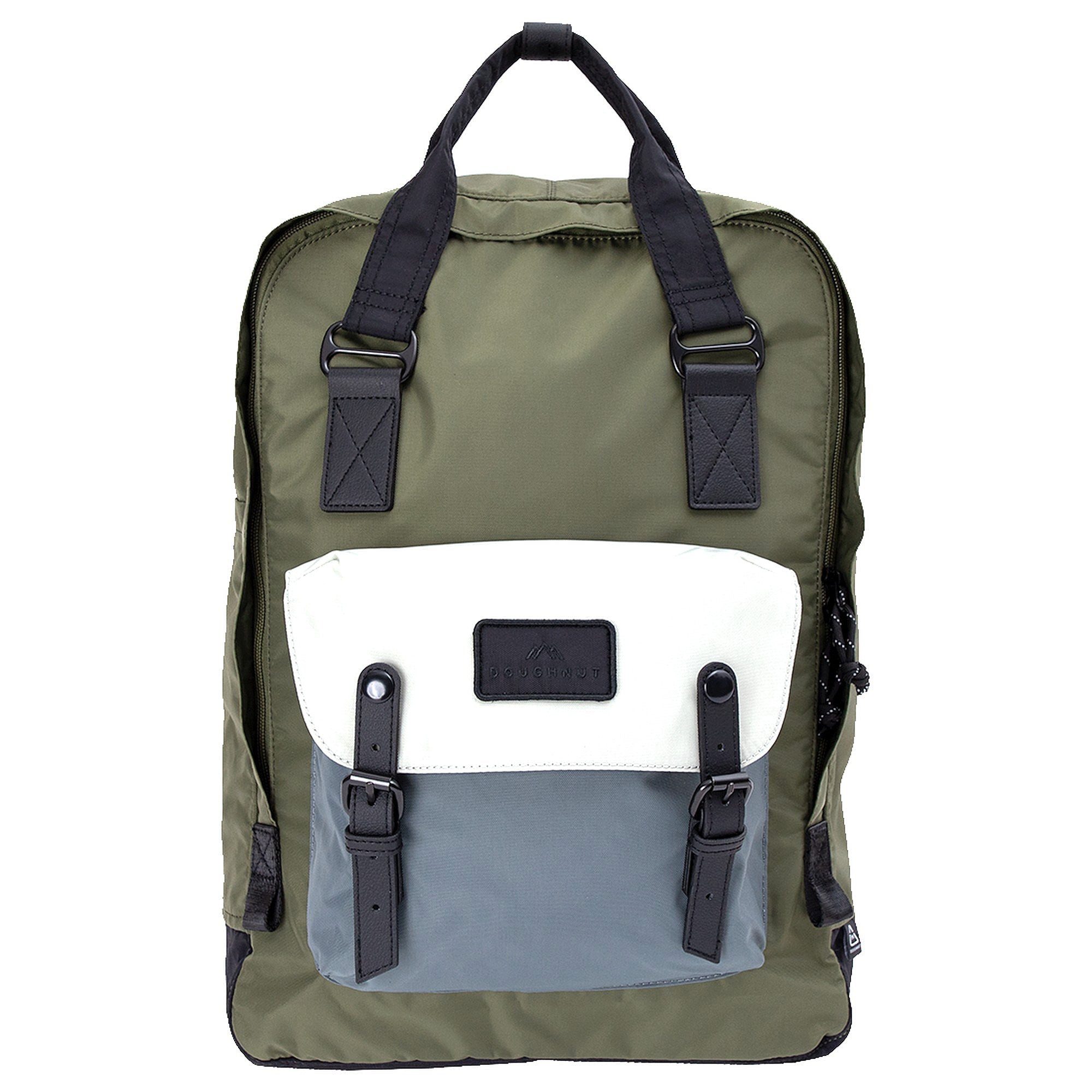 Doughnut Rucksack Macaroon Go Wild 16 - Rucksack 38 cm (army x grey)