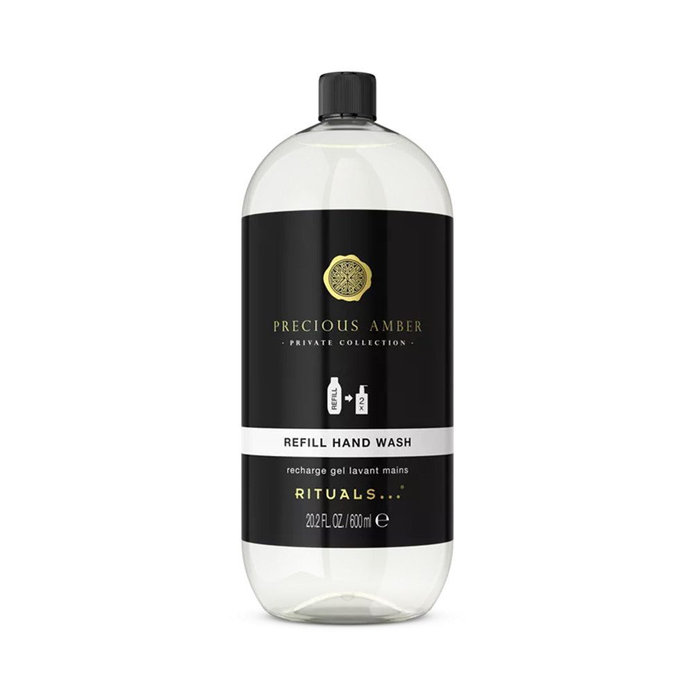 Rituals Flüssigseife Rituals Precious Amber Handseife Nachfüllpackung 600 ml, 1-tlg., pH-hautneutrale, seifenfreie Formel