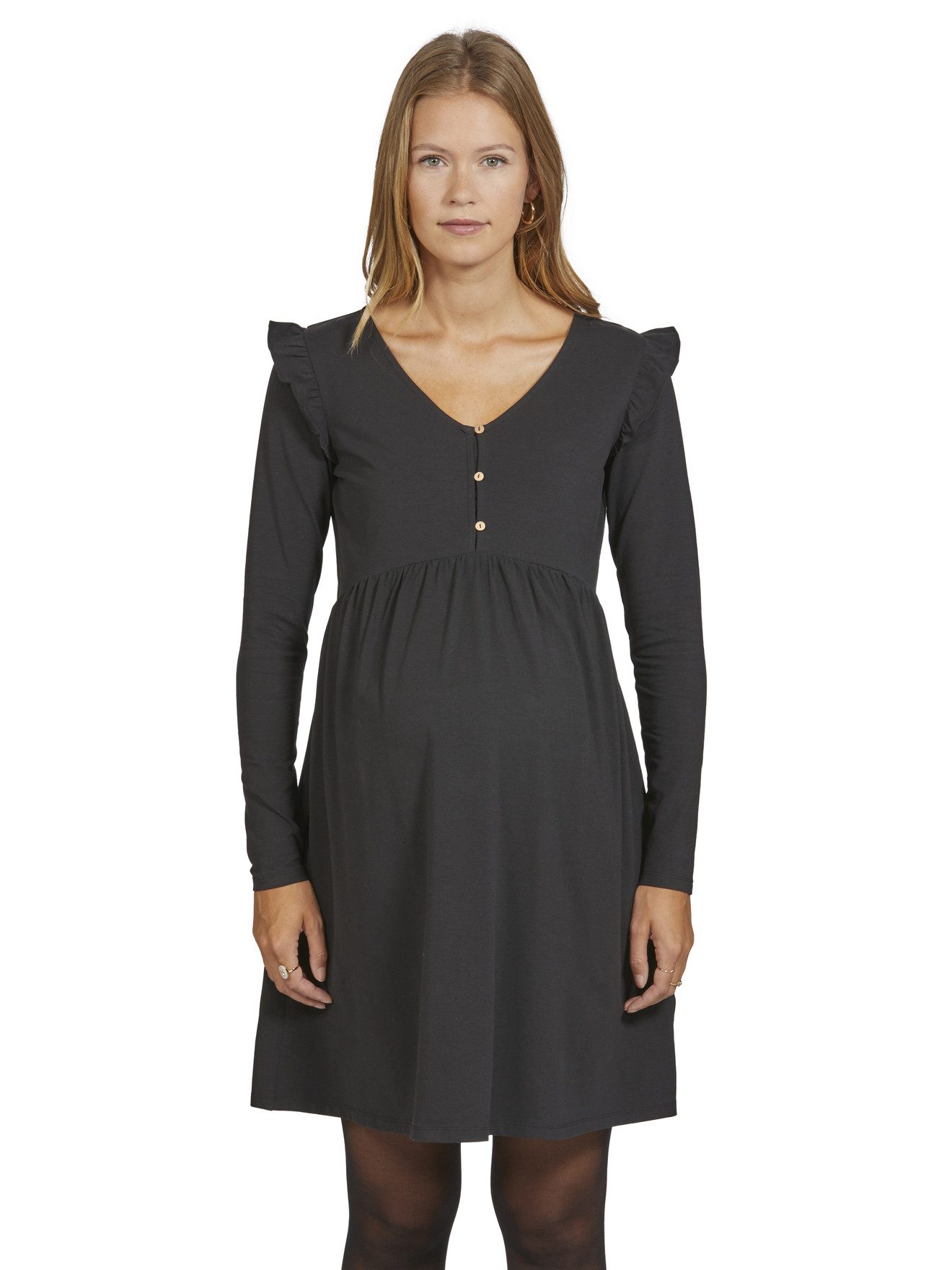 vertbaudet Minikleid Kurzes Kleid für Schwangerschaft & Stillzeit