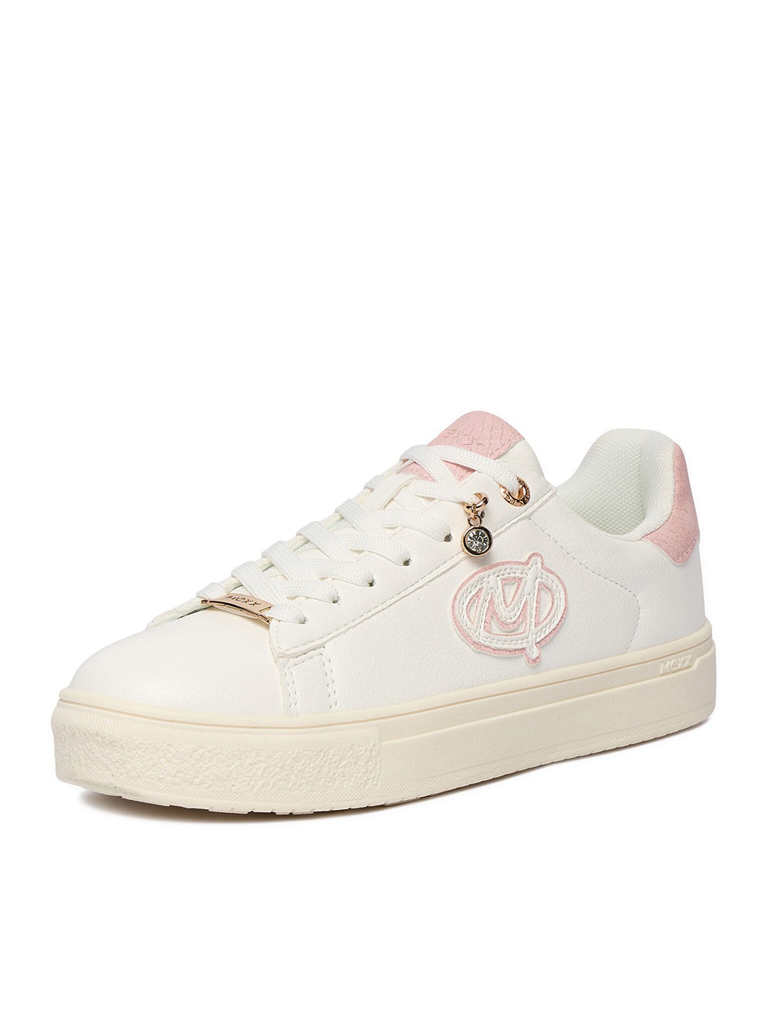 Mexx Mexx Damenschuhe Weiß MEXX-EO-MI001011361W Weiß Pink Sneaker