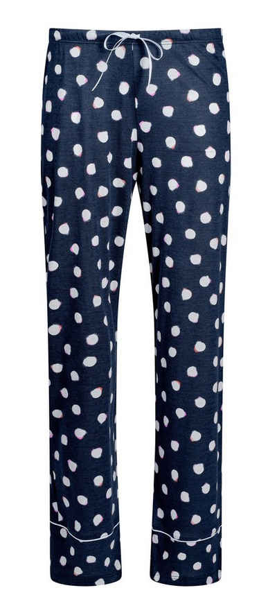 HUBER Pyjamahose Huber Damen Pyjama Hose (1-tlg) Modisches Design