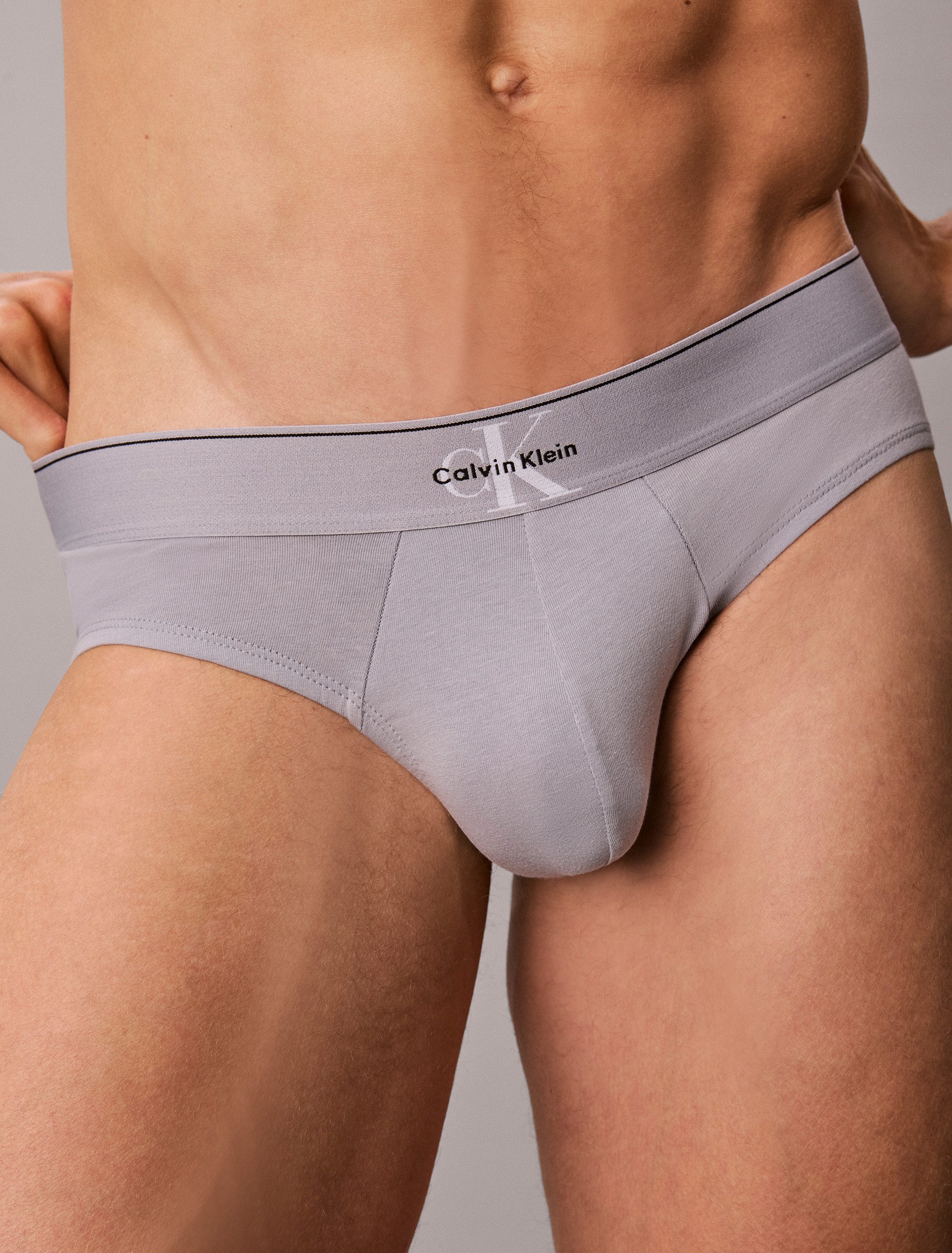 Calvin Klein Underwear Slip HIP BRIEF 3PK (Packung, 3er-Pack) Körpernahe Passform
