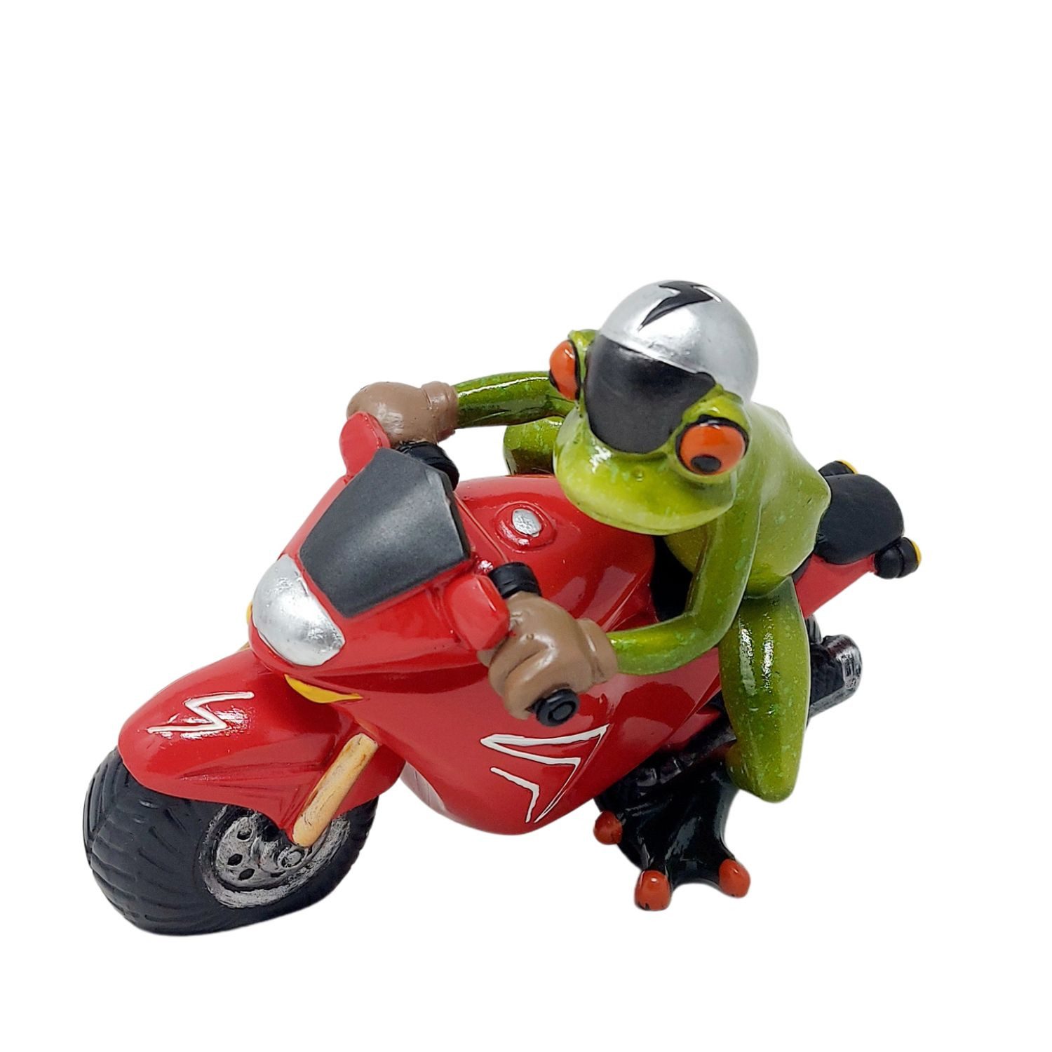 formano Dekofigur Froschhausen, Höhe: 12cm, Farbe: Grün, Motiv: Frosch – Bild 2 von 5