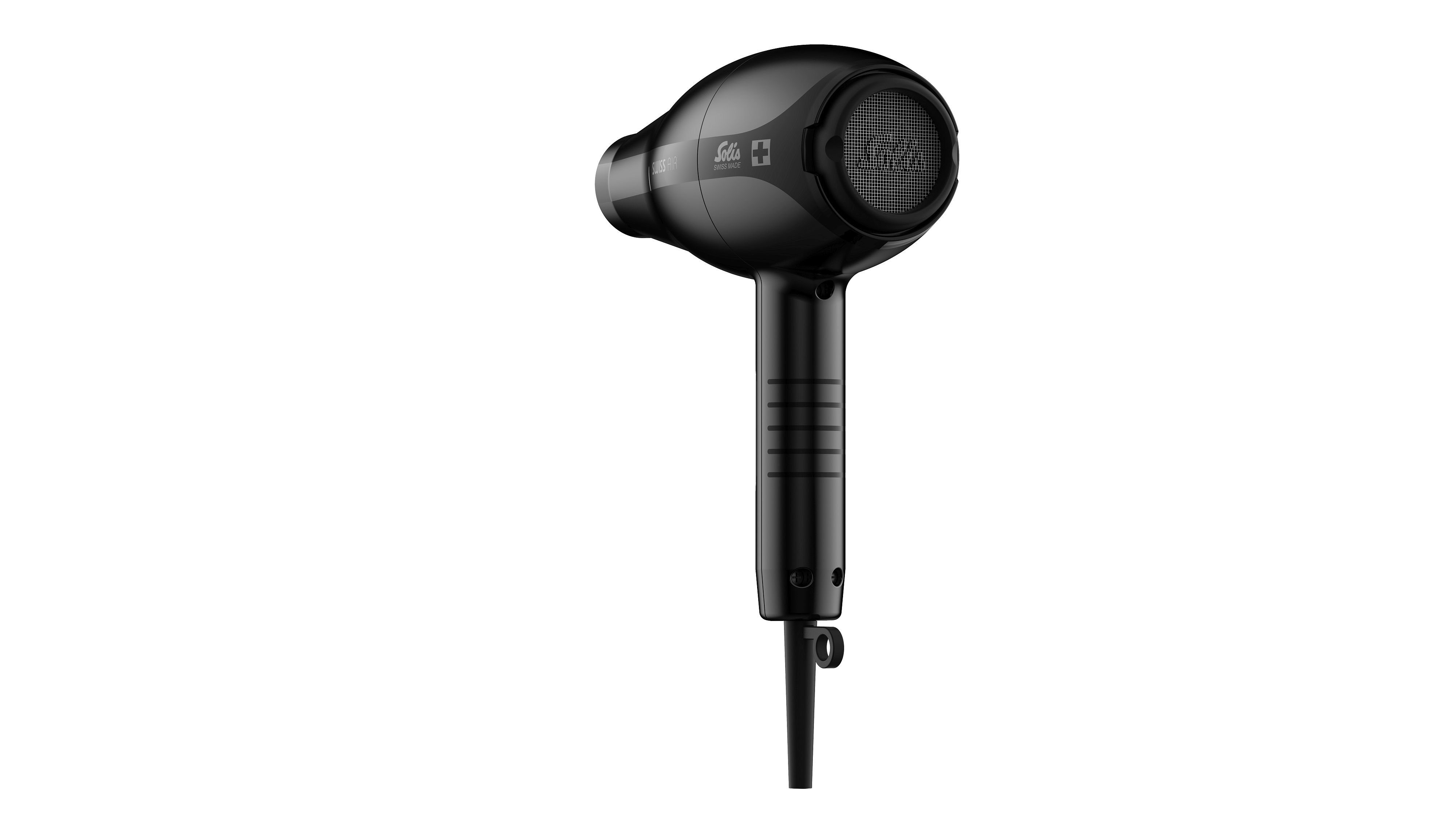 SOLIS OF SWITZERLAND Haartrockner Swiss Air, Typ 3802, 2000 W, Kaltstufe, Ionen-Technologie, 360° drehbares Kabel