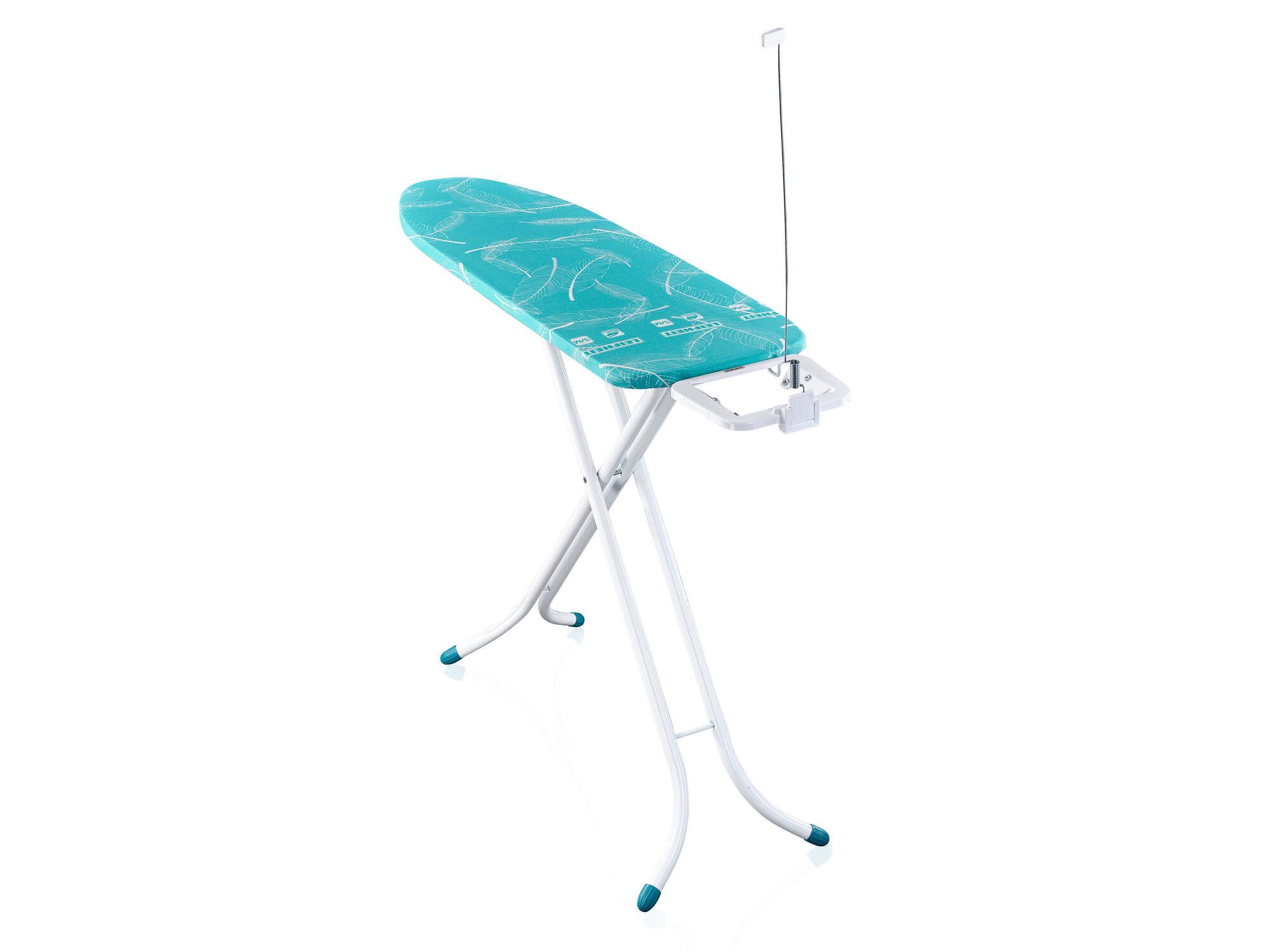 Leifheit Bügelbrett Bügeltisch Air Board M Compact, Bügelfläche 38.0x120.0 cm, Zwei-Seiten-Bügeleffekt, Bügelfläche 120 x 38cm, höhenverstellbar