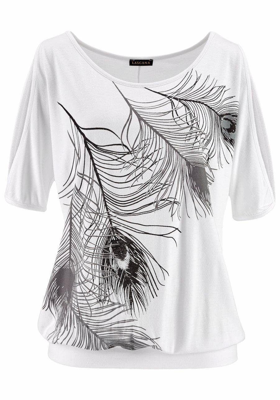 LASCANA Strandshirt mit Schlitzen an den günstig online kaufen