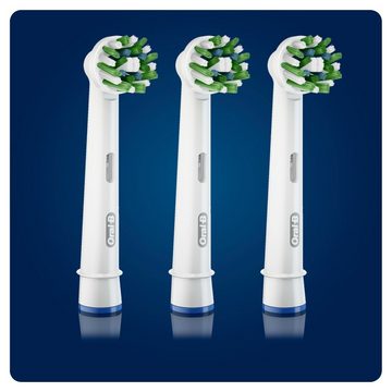 Oral-B Aufsteckbürsten EB CrossAction CleanMaximizer 3er - Aufsteckbürsten - weiß