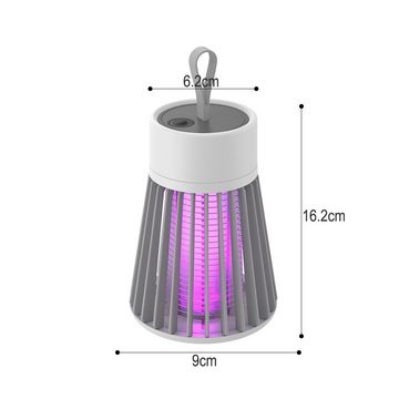 Houhence Insektenvernichter Insektenvernichter für drinnen und draußen,USB-LED-Lichtfalle
