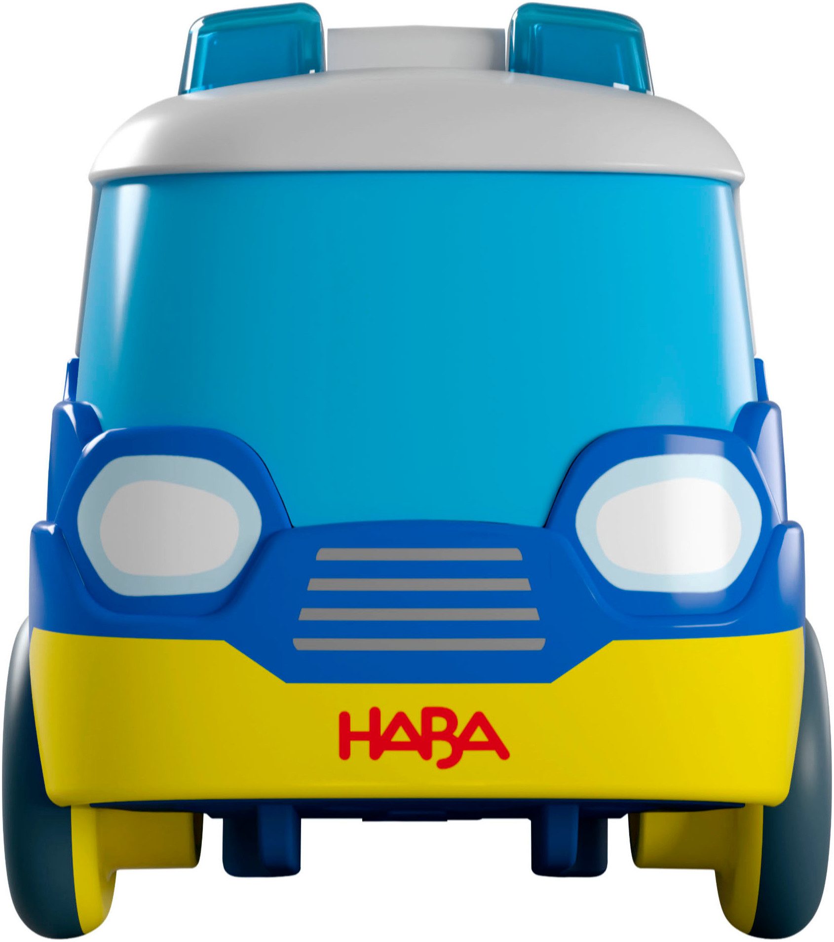 Haba Spielzeug-Feuerwehr Polizeibus