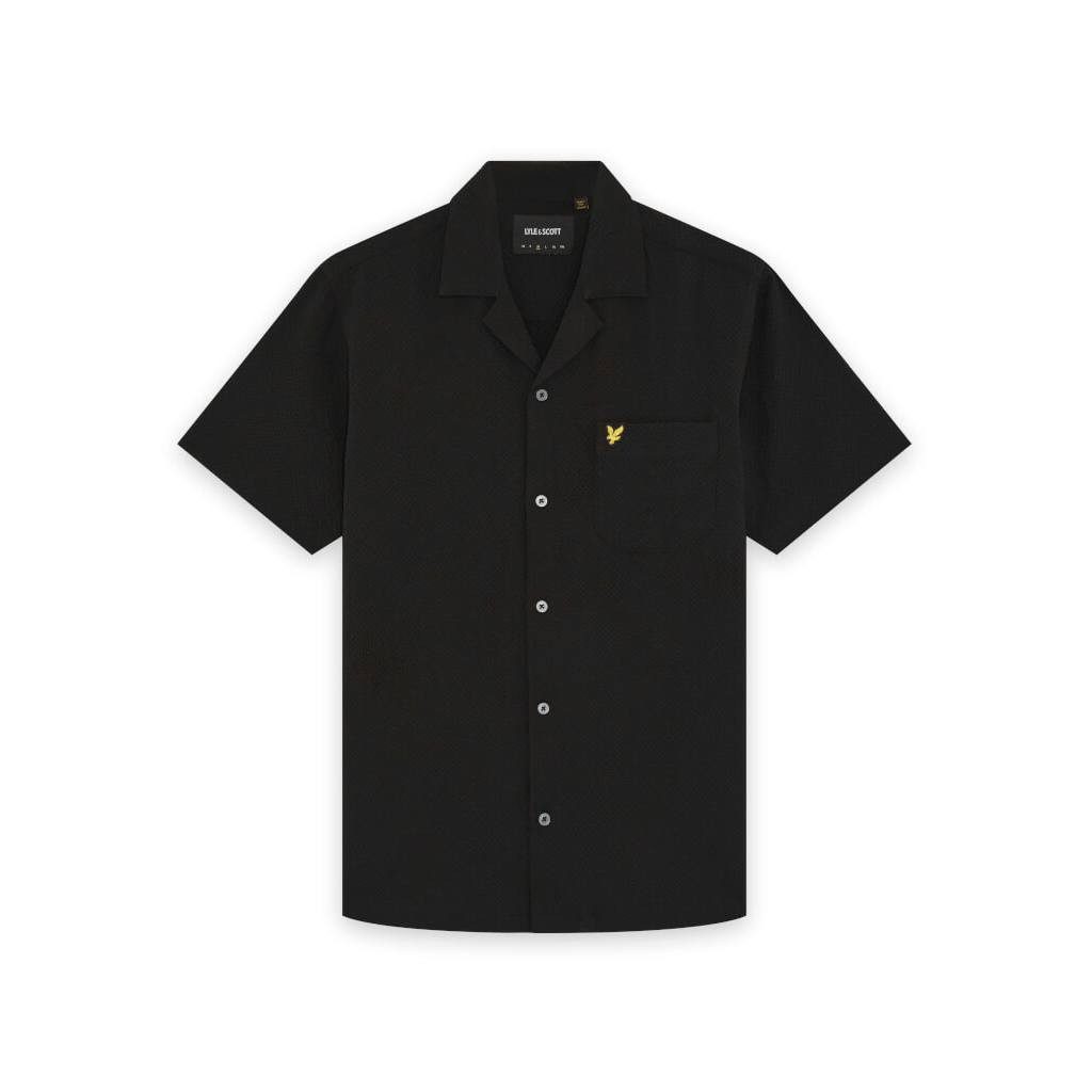 Lyle & Scott Kurzarmhemd Hemd Lyle & Scott Crinkle Resort Shirt