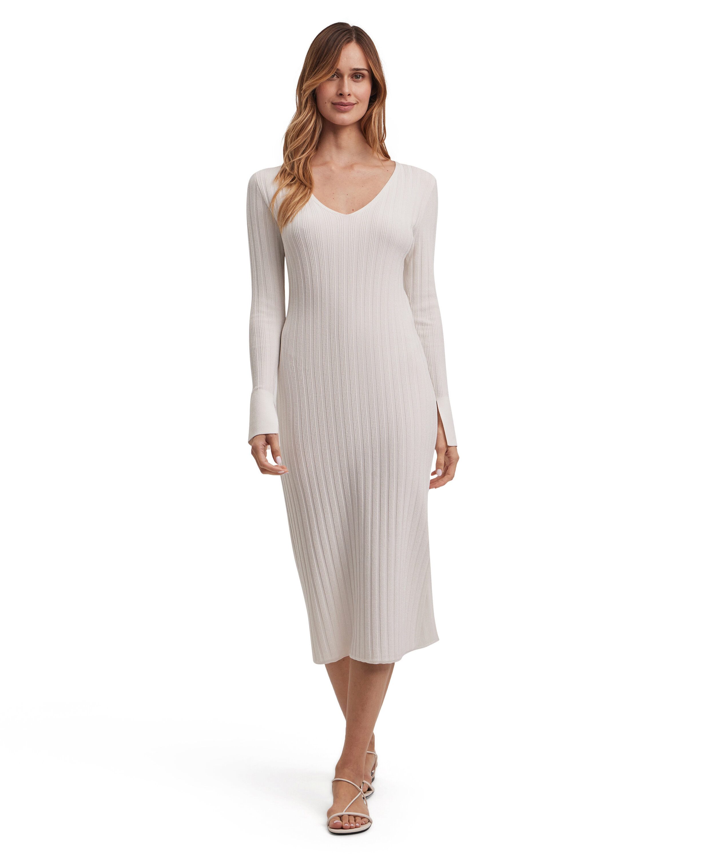 FALKE Strickkleid (1-tlg) mit feiner Rippstruktur