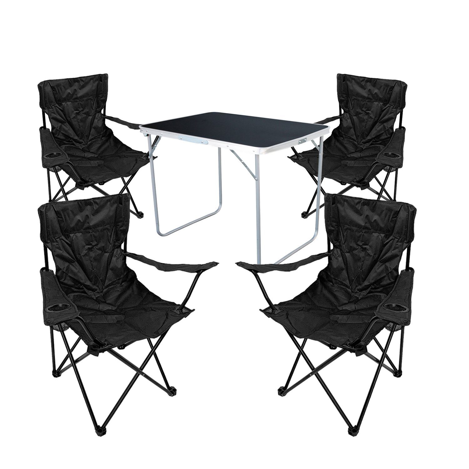 Mojawo Essgruppe 5-tlg Camping Set Gartenmöbel günstig online kaufen