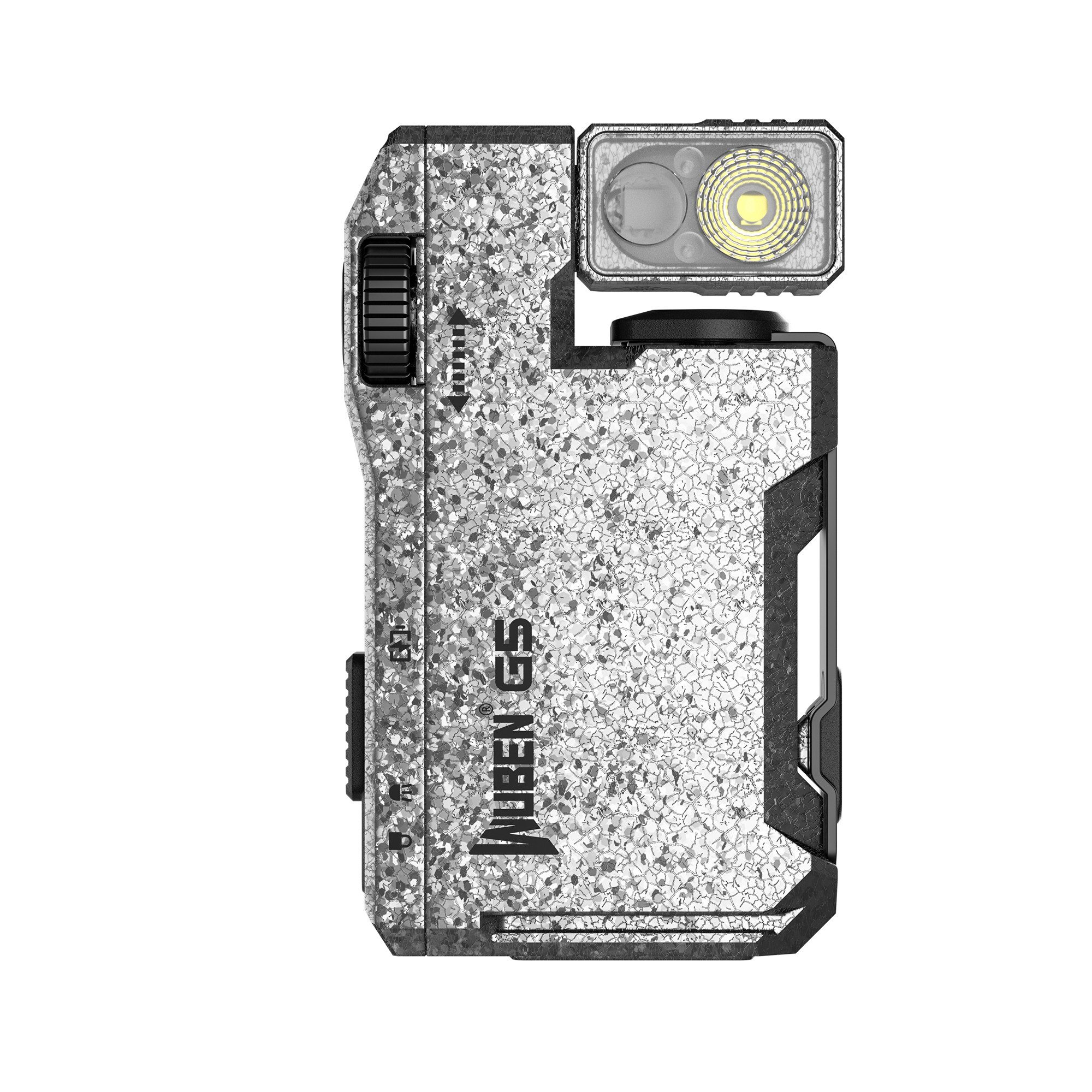 Wuben LED Taschenlampe WUBEN G5 LED-Taschenlampe, 400 Lumen, RGB, aufladbar, wasserdicht