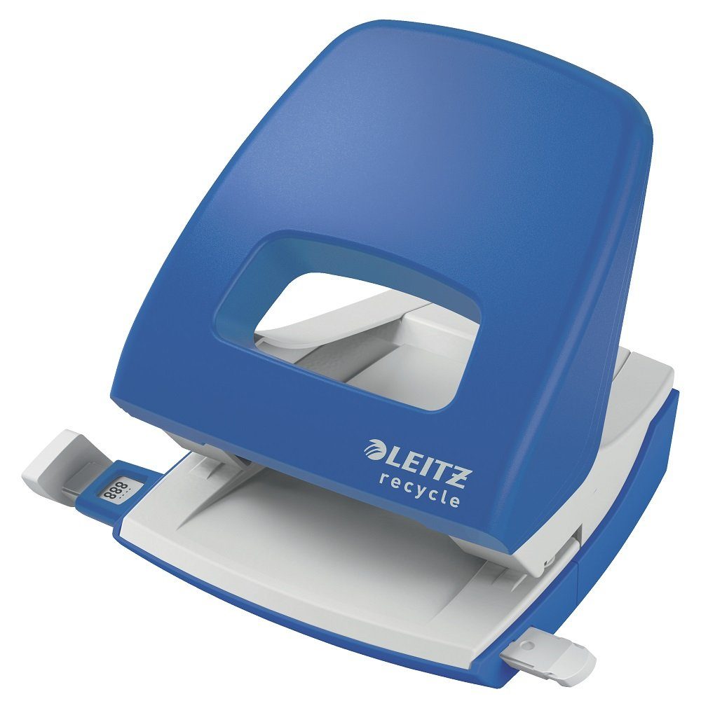 LEITZ Lochstanzer 1 Locher NeXXt Recycle CO² neutral - blau