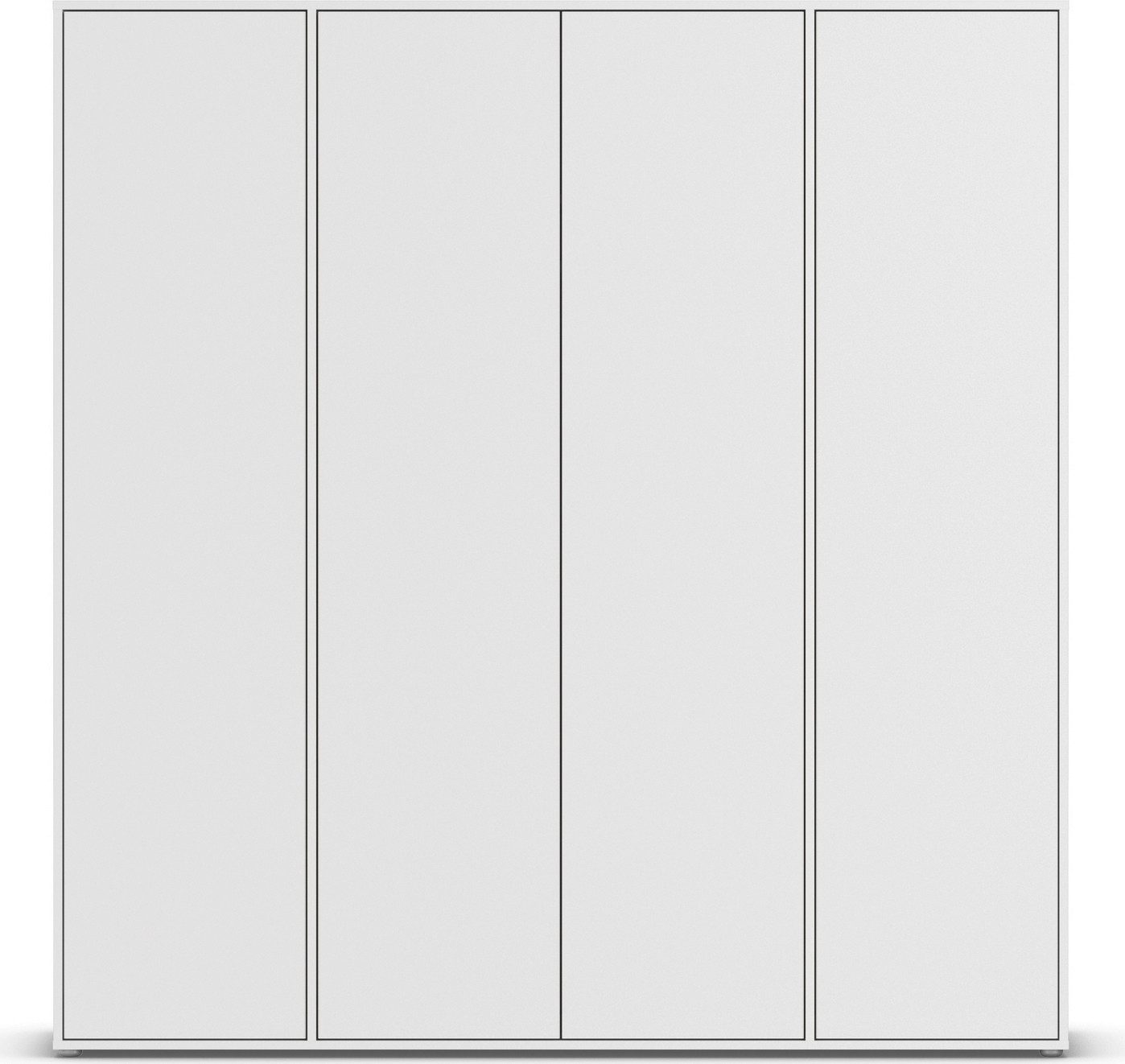 rauch Drehtürenschrank Kleiderschrank Schrank Garderobe Wäscheschrank NABILA viel Stauraum (in 3 verschiedenen Ausstattungen BASIC/CLASSIC/PREMIUM) in 2 Breiten – Bild 5 von 5