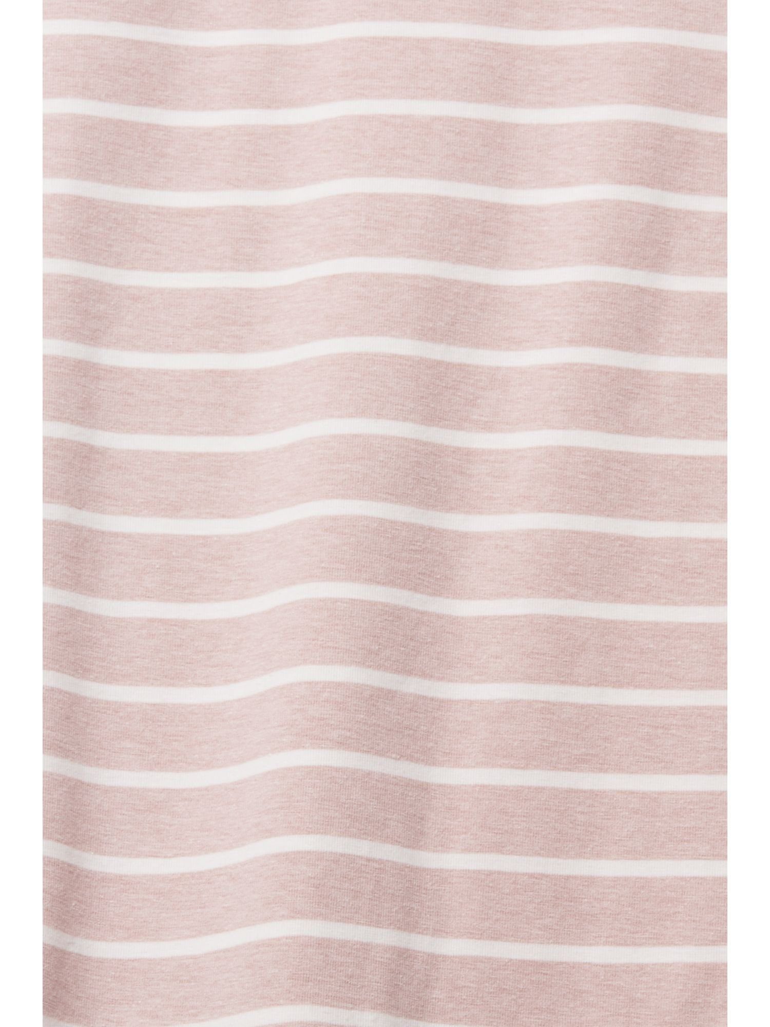 Esprit PINK Jersey-Nachthemd Nachthemd mit Streifenmuster OLD