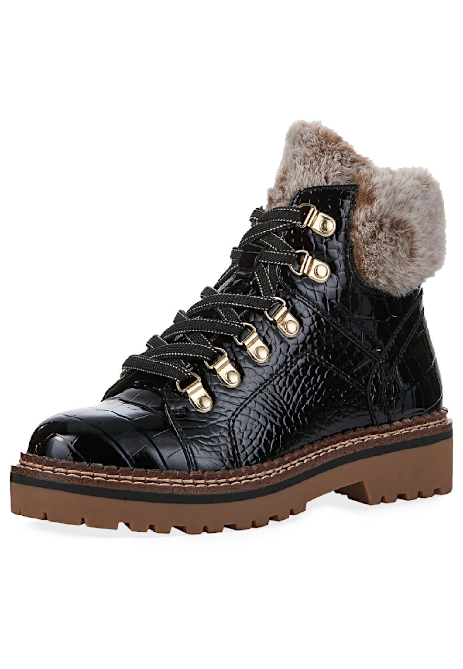 Tamaris 1-26264-43 028 Black Croco Stiefelette günstig online kaufen