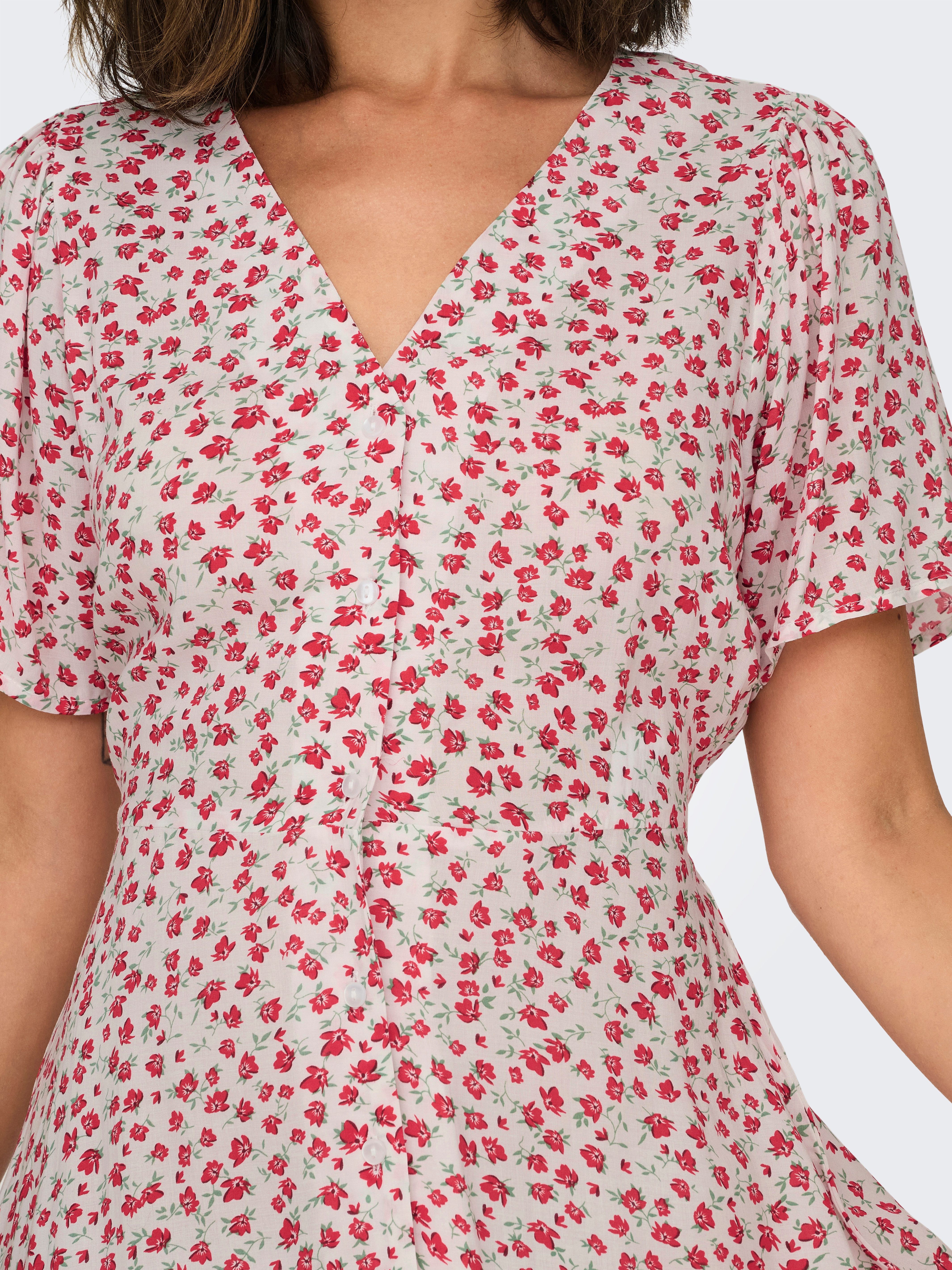 ONLY Minikleid ONLEVIDA S/S SHORT DRESS günstig online kaufen