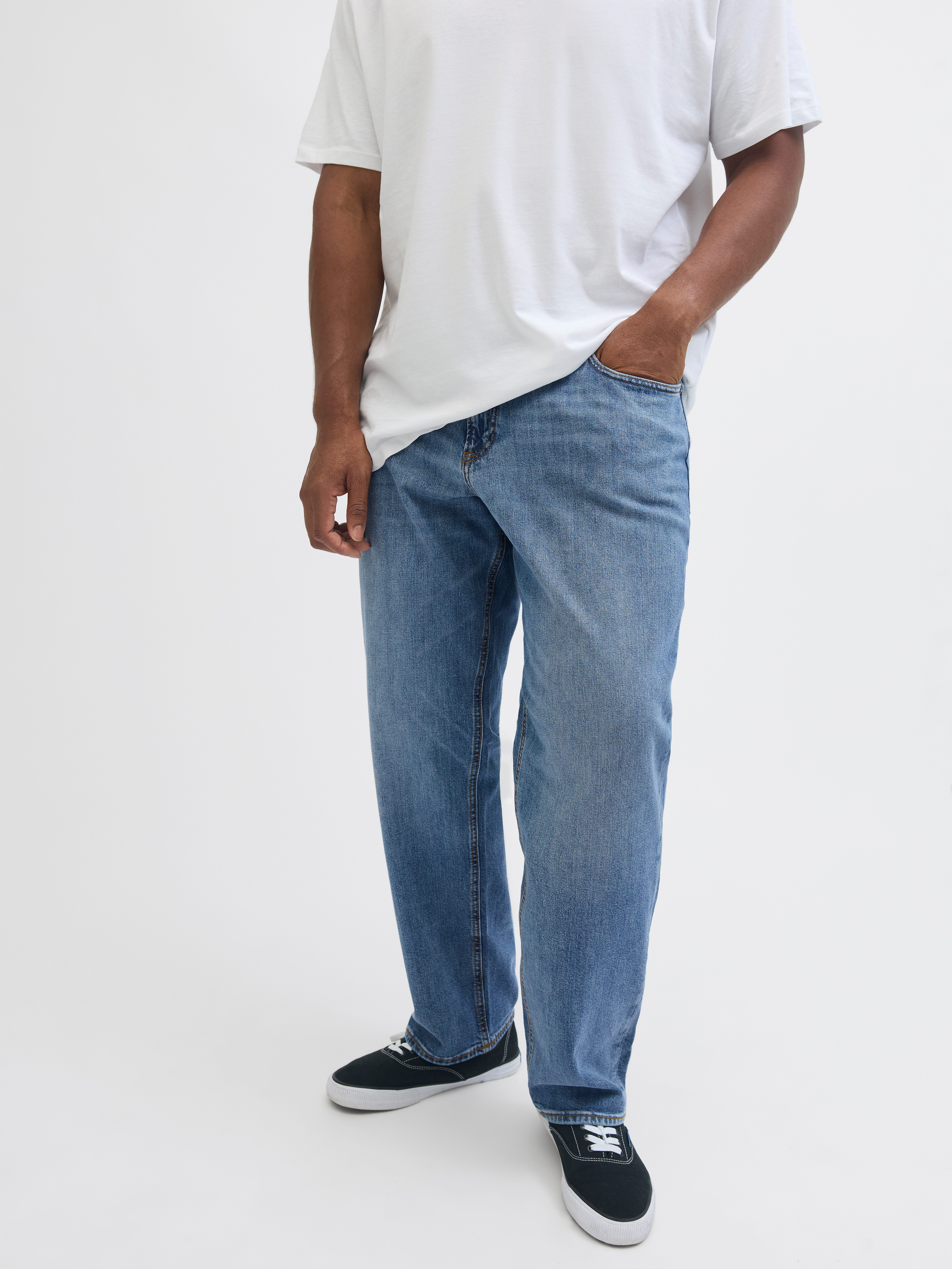 Jack & Jones PlusSize Tapered-fit-Jeans MIKE günstig online kaufen