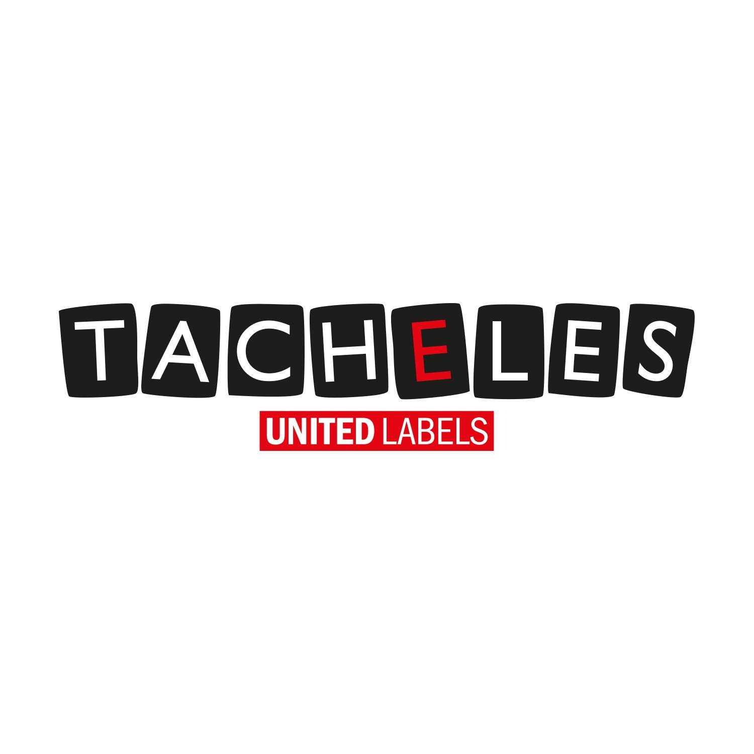 x Tacheles – Tratschtante Labels® cm 38 Ironie Baumwolltasche United Humor 41 Tragetasche Jutebeutel Tragetasche Stoffbeutel Schwarz